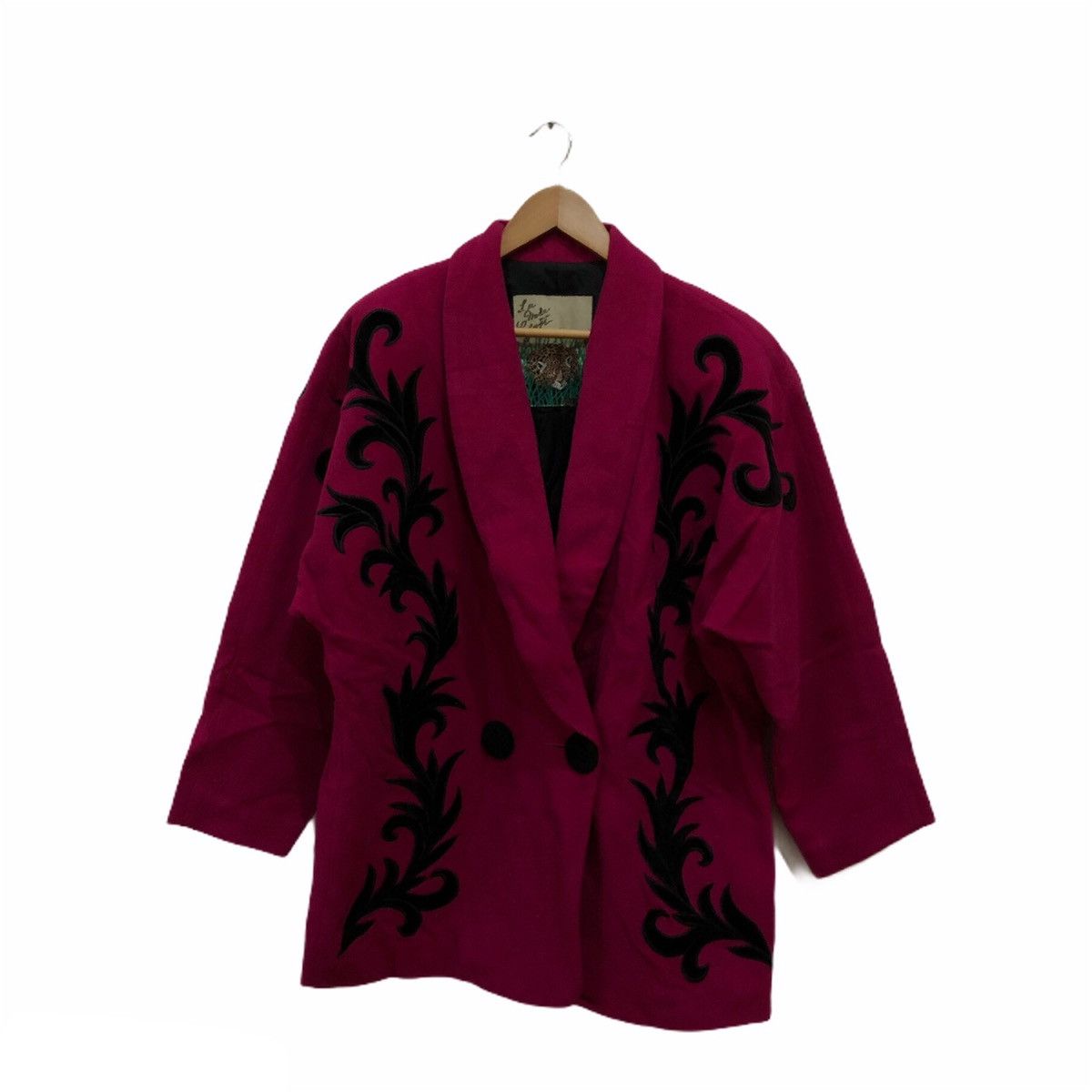 Japanese Brand Casual Coat Embroided Design Size US L / EU 52-54 / 3 - 1 Thumbnail