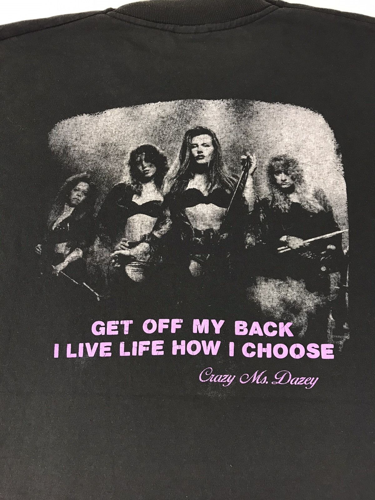 Other 90s Crazy Ms Dazey Punk Rock 50/50 Band Tee Size US XL / EU 56 / 4 - 2 Thumbnail