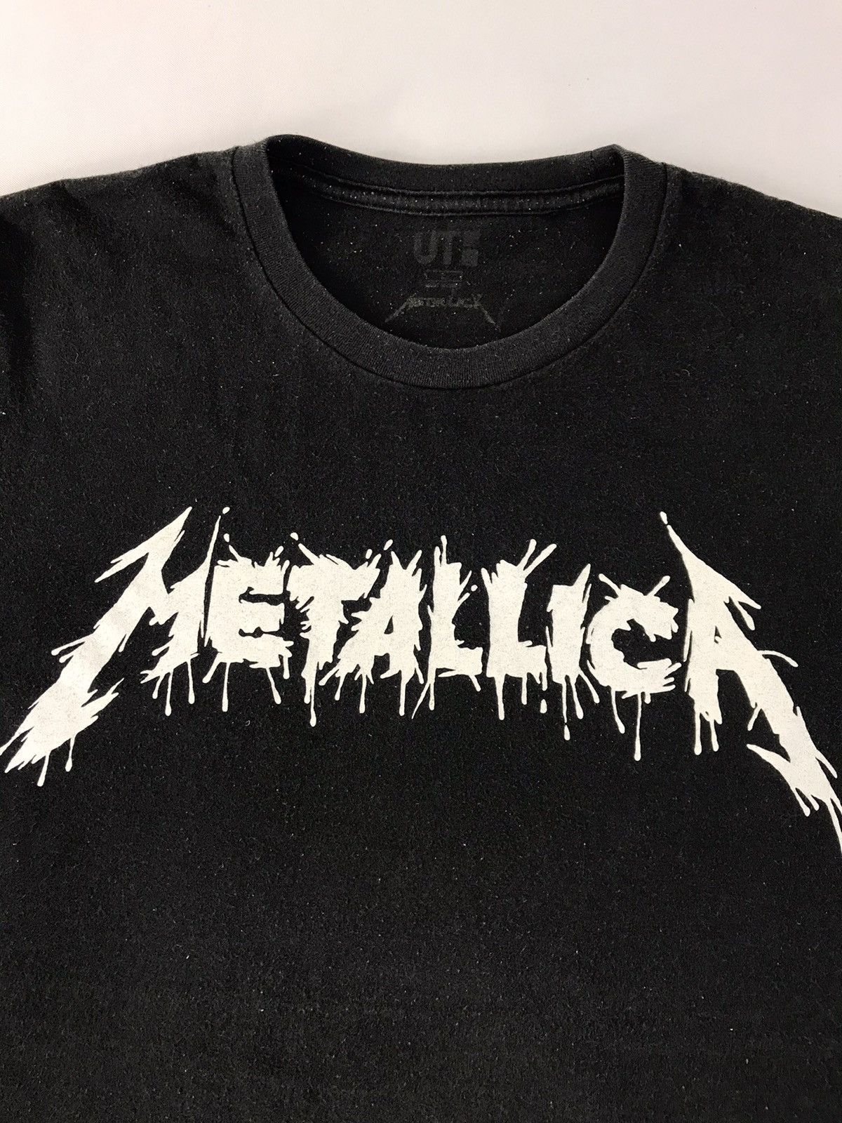 Band Tees Metallica Metal Rock Band Part 3 Tour Tee Big Logo Printed Size US M / EU 48-50 / 2 - 3 Thumbnail