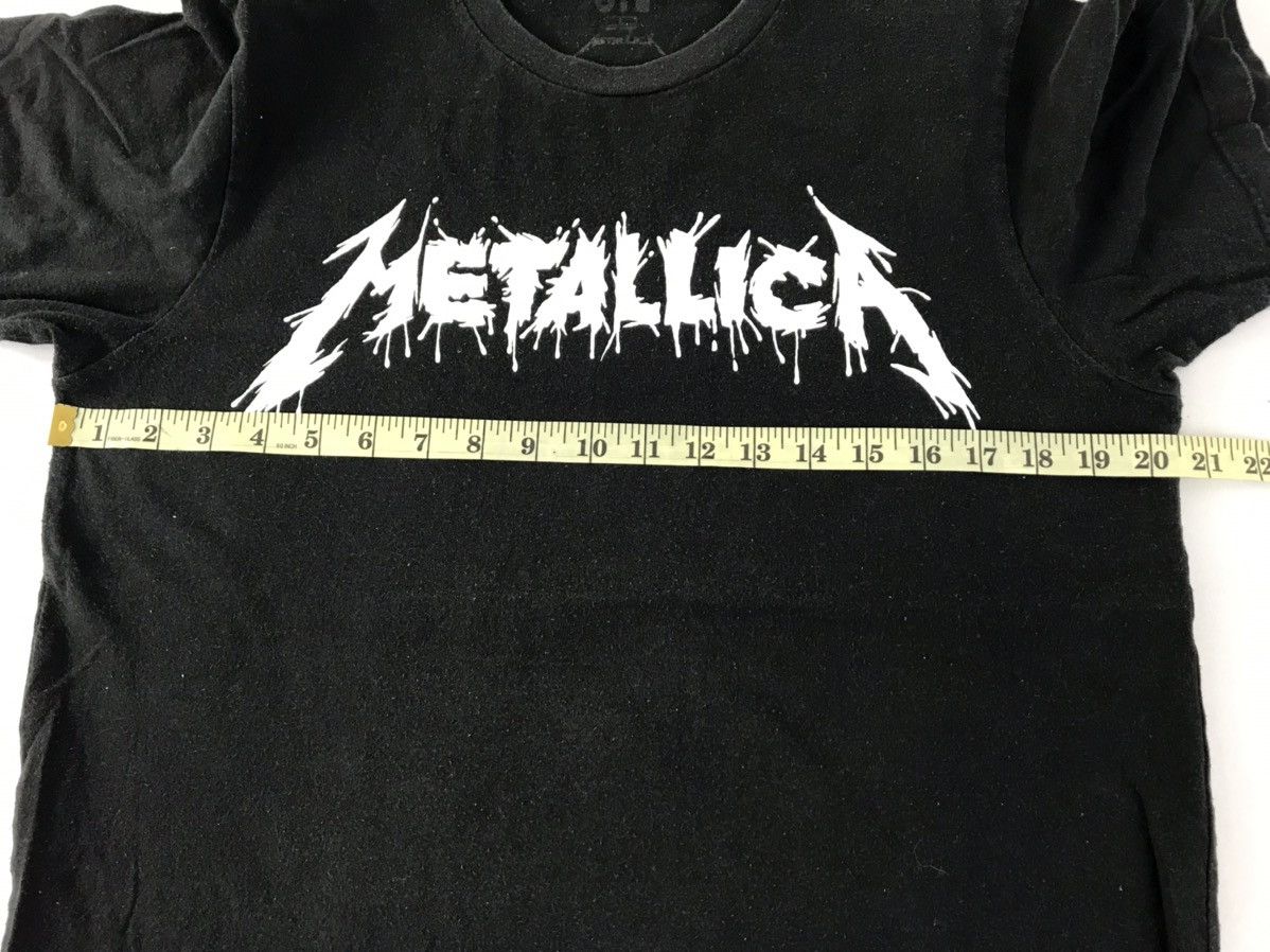 Band Tees Metallica Metal Rock Band Part 3 Tour Tee Big Logo Printed Size US M / EU 48-50 / 2 - 8 Thumbnail