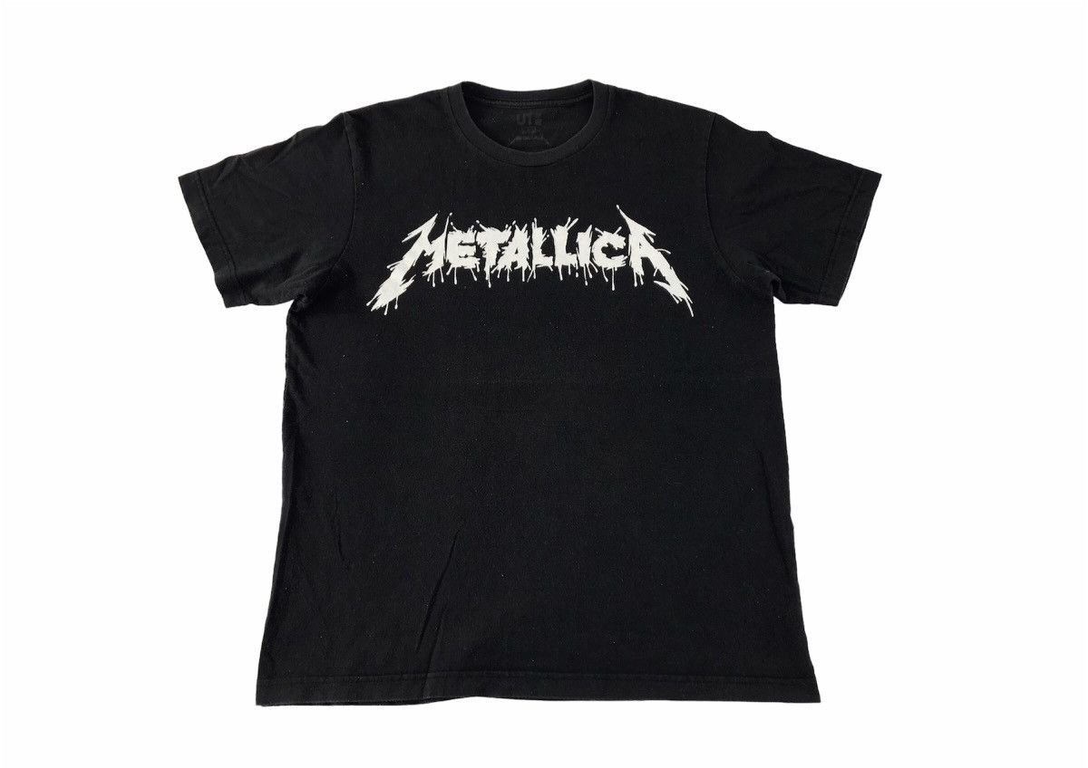 Band Tees Metallica Metal Rock Band Part 3 Tour Tee Big Logo Printed Size US M / EU 48-50 / 2 - 2 Thumbnail
