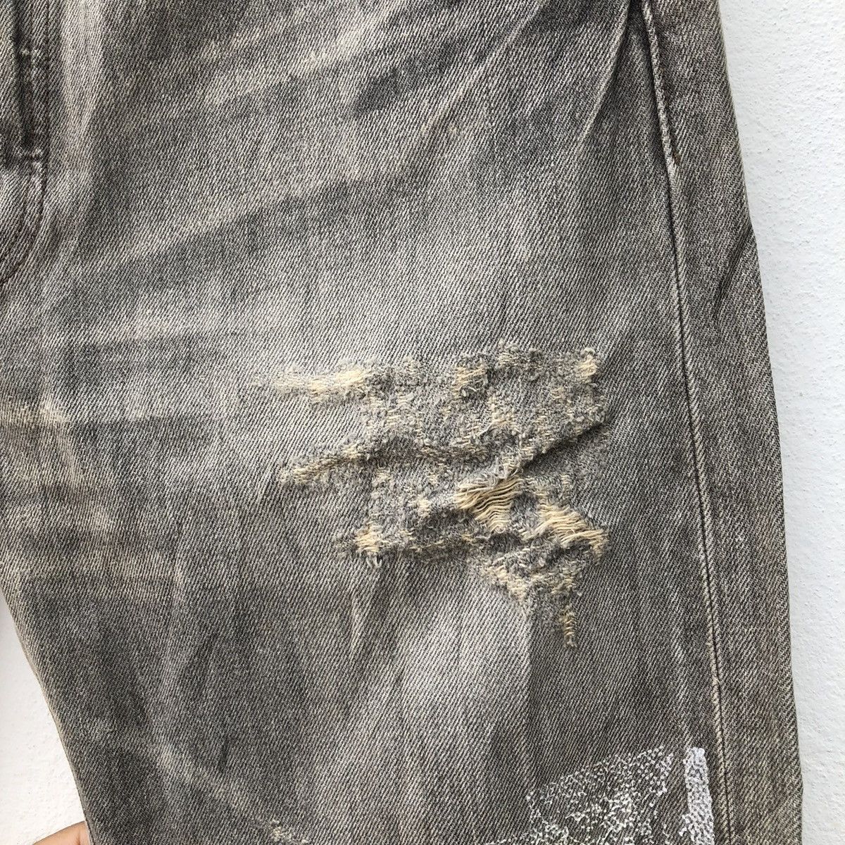 Levi's × Vintage VINTAGE 80's LEVI'S DISTRESSED DENIM Size US 34 / EU 50 - 8 Thumbnail