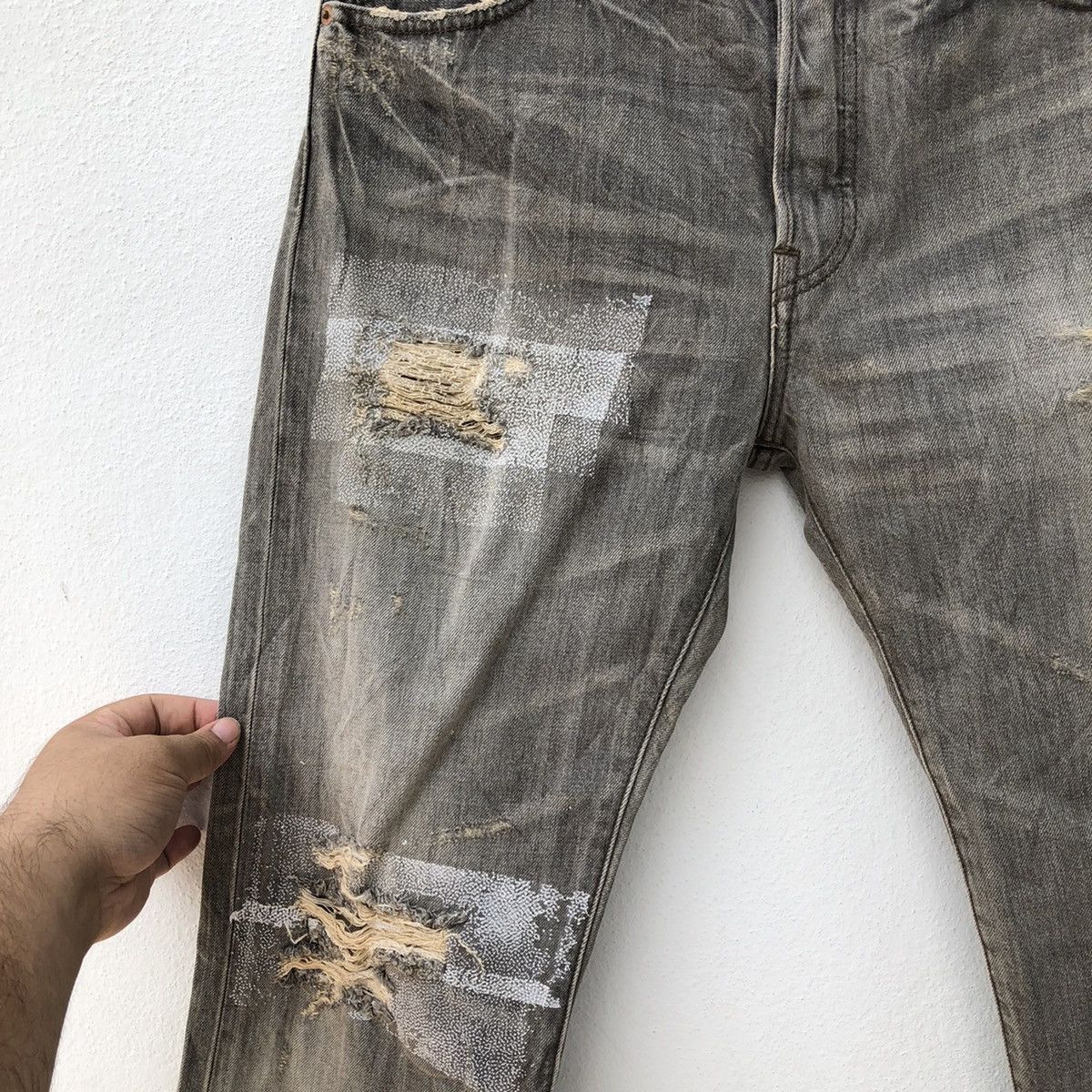 Levi's × Vintage VINTAGE 80's LEVI'S DISTRESSED DENIM Size US 34 / EU 50 - 5 Thumbnail