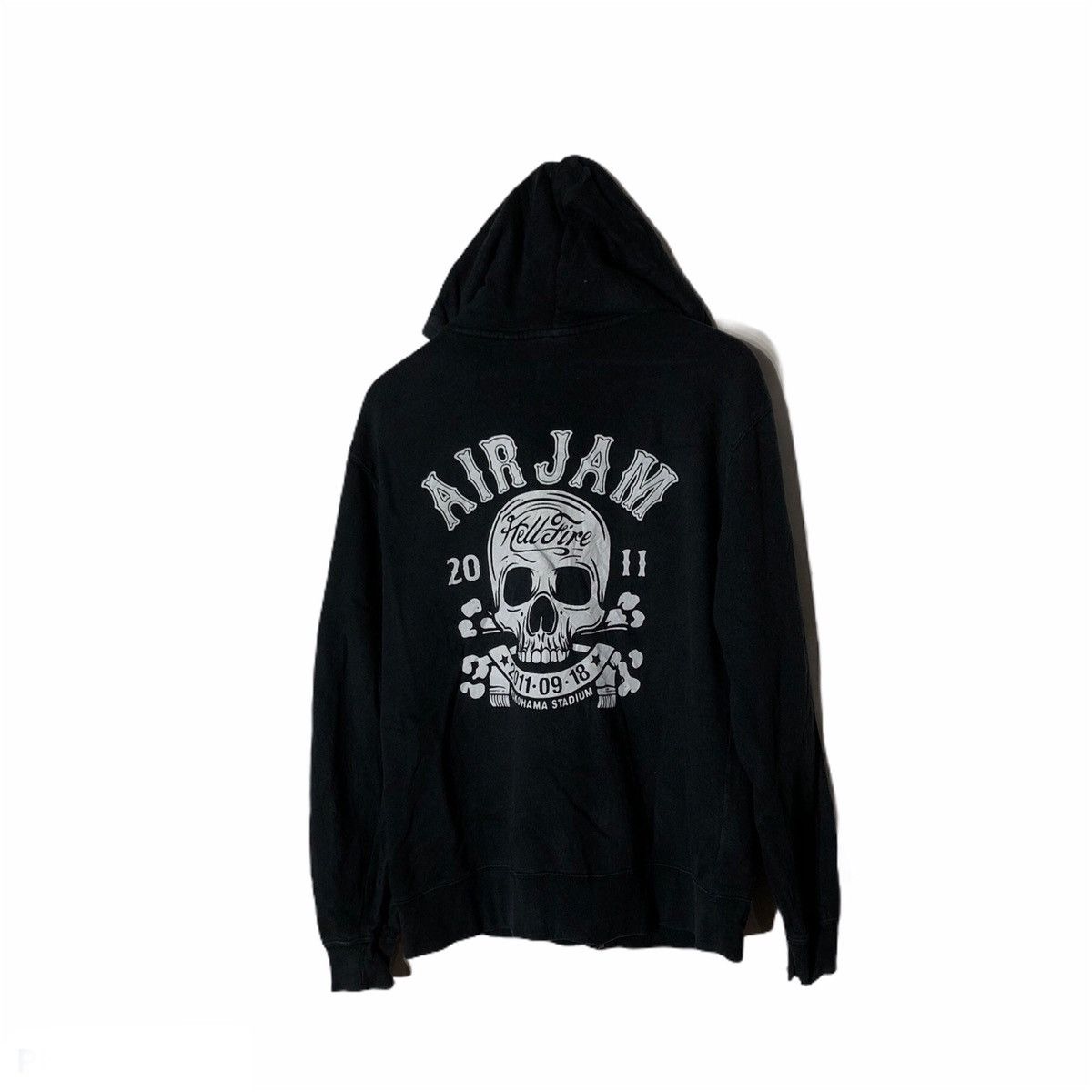 Japanese Brand AIR JAM 2011 HELL FIRE YOKOHAMA SKELETON PUNK BIG LOGO Size US L / EU 52-54 / 3 - 1 Thumbnail