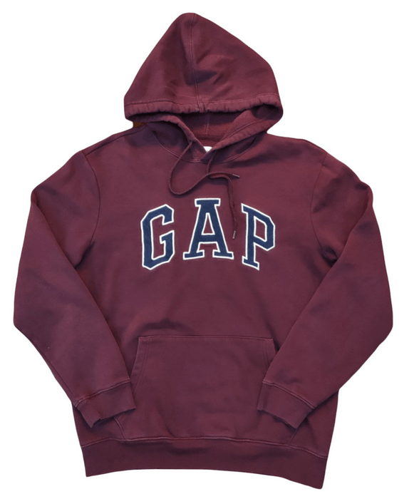 Burgundy hot sale gap hoodie