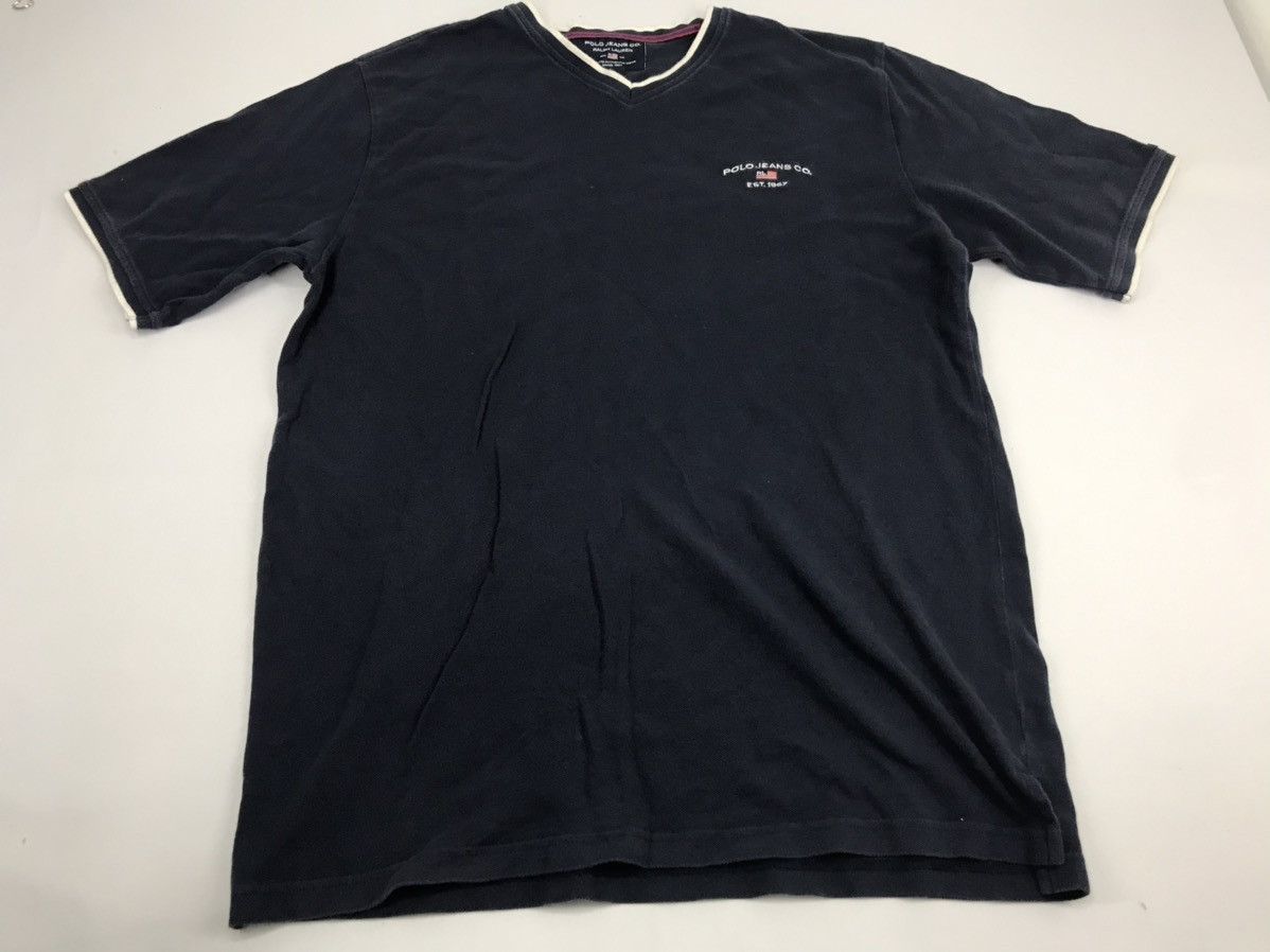 Polo Ralph Lauren Polo Ralph Lauren Tee Hipster Modern Classic Rare Fashion Size US L / EU 52-54 / 3 - 1 Thumbnail