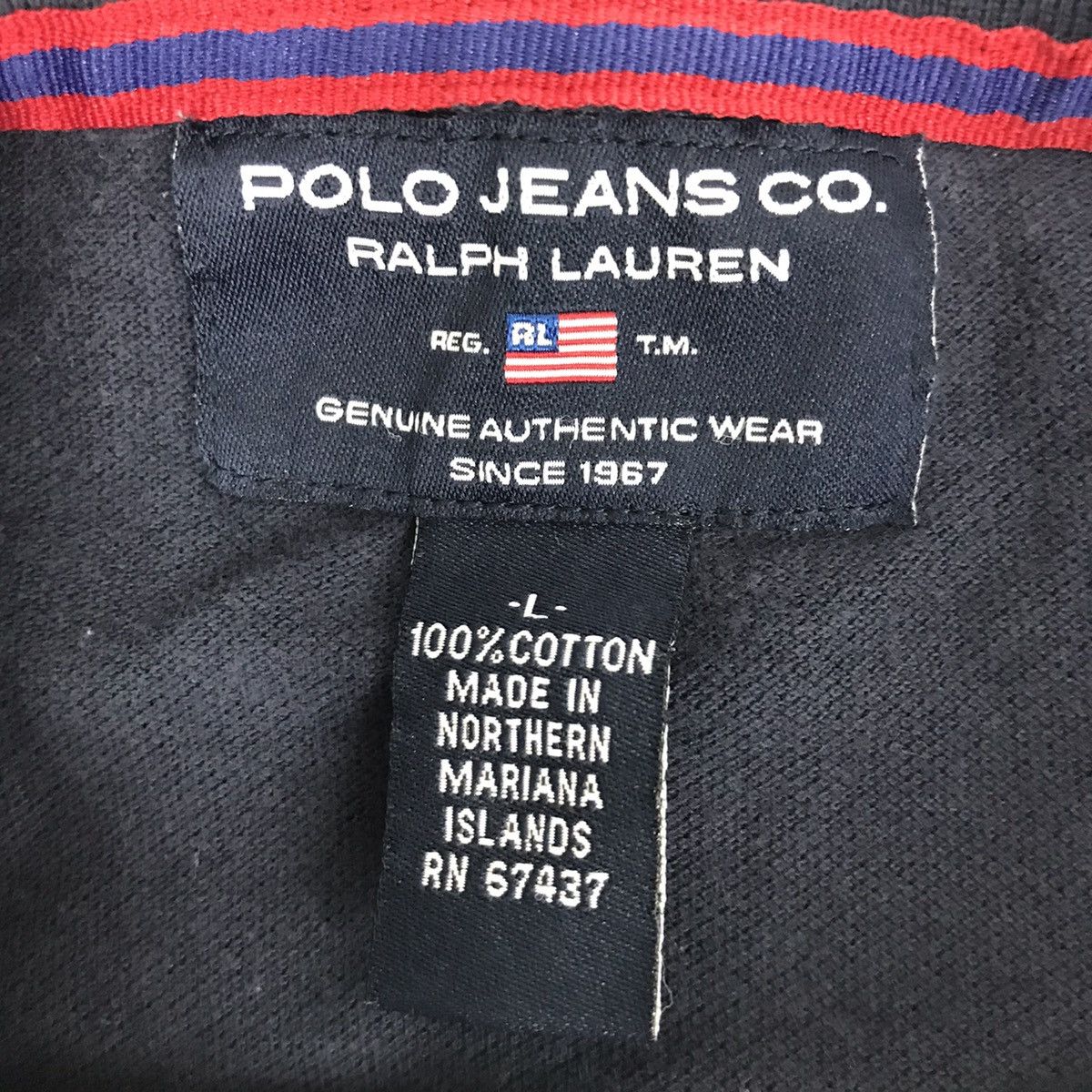 Polo Ralph Lauren Polo Ralph Lauren Tee Hipster Modern Classic Rare Fashion Size US L / EU 52-54 / 3 - 4 Thumbnail