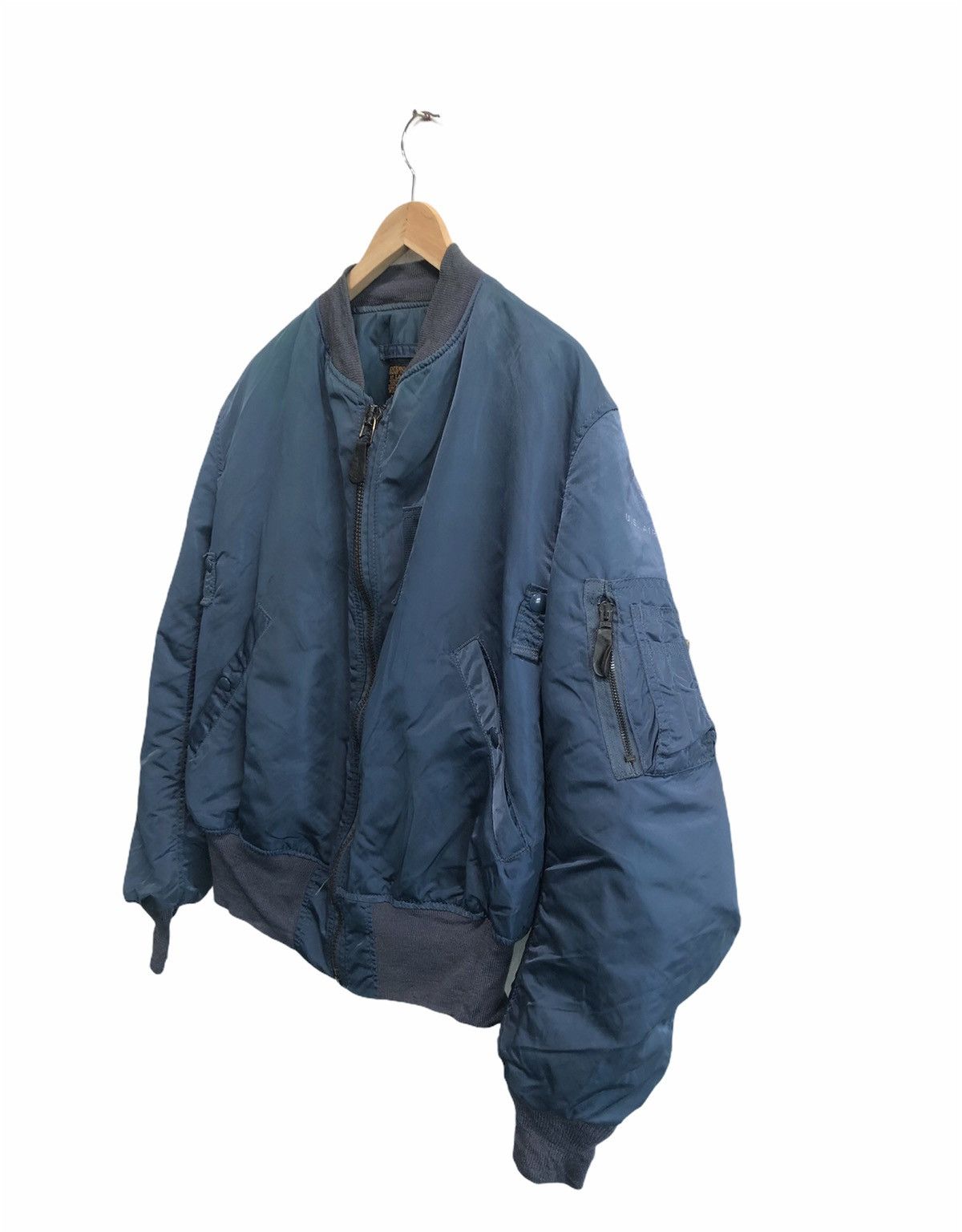 Alpha Industries JA3 US Air Force Alpha Industries Ma Flyer Jacket Size US L / EU 52-54 / 3 - 4 Thumbnail