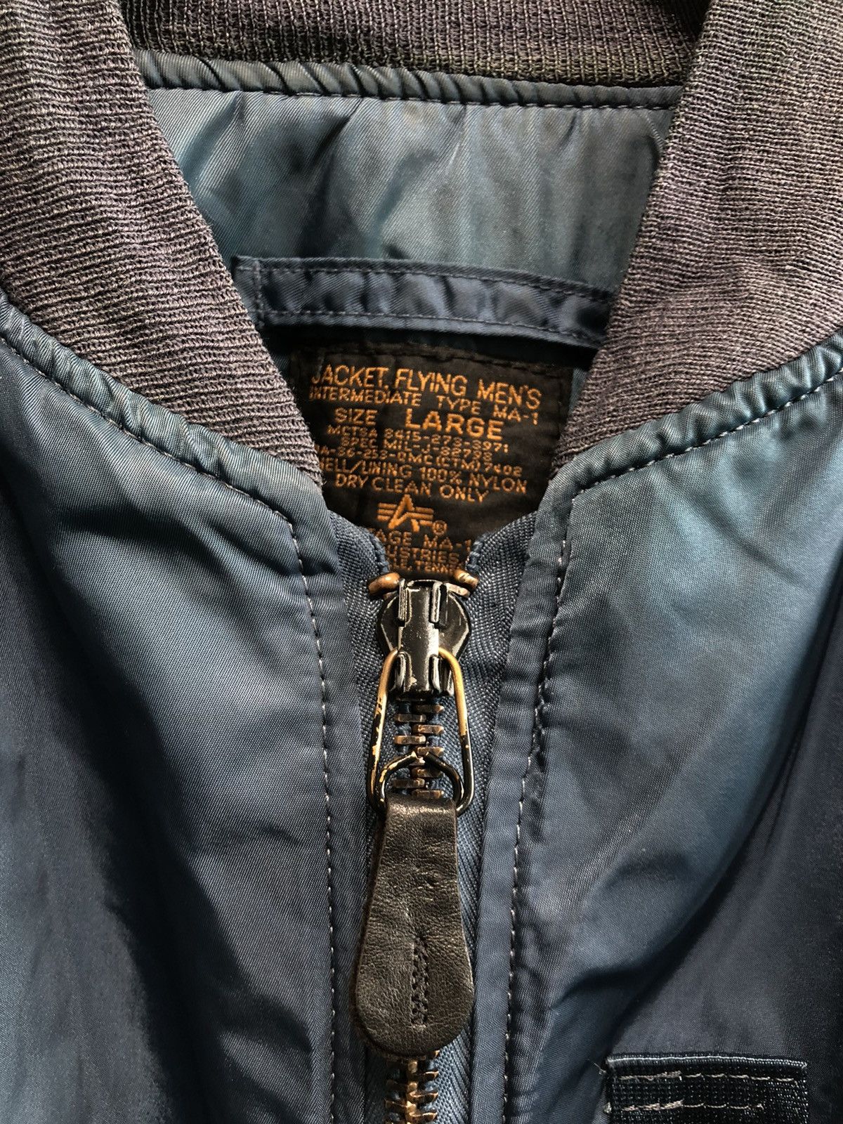 Alpha Industries JA3 US Air Force Alpha Industries Ma Flyer Jacket Size US L / EU 52-54 / 3 - 7 Thumbnail