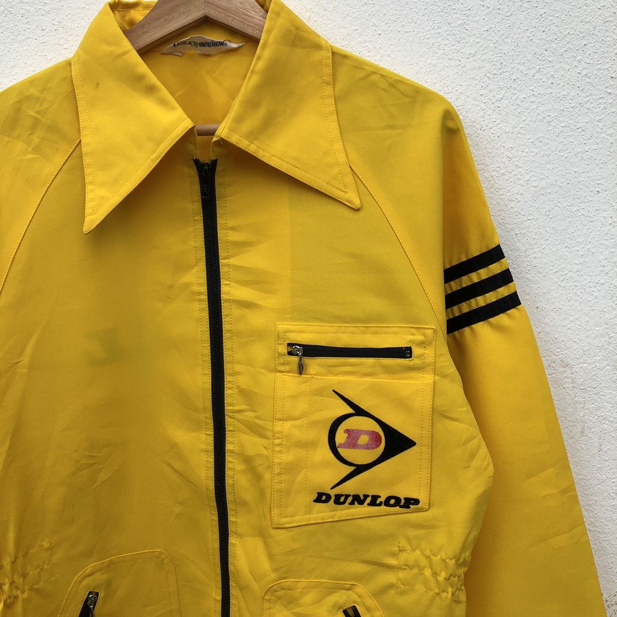 Dunlop DUNLOP HISEAL WORKER JACKET RACING BIG LOGO RARE COLOUR Size US L / EU 52-54 / 3 - 3 Thumbnail