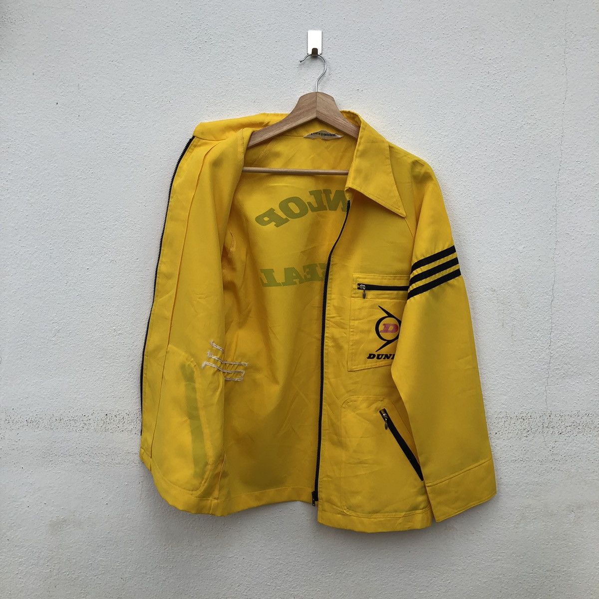 Dunlop DUNLOP HISEAL WORKER JACKET RACING BIG LOGO RARE COLOUR Size US L / EU 52-54 / 3 - 8 Thumbnail