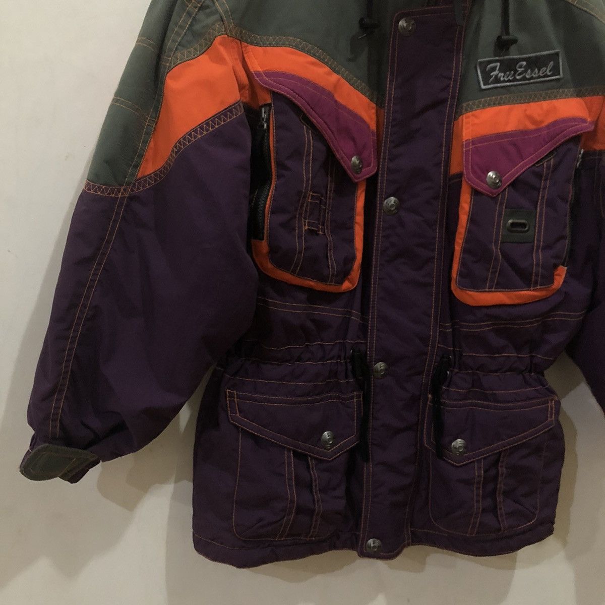 Japanese Brand Tritone Colour Free Essel Ski Jacket Size US L / EU 52-54 / 3 - 5 Thumbnail