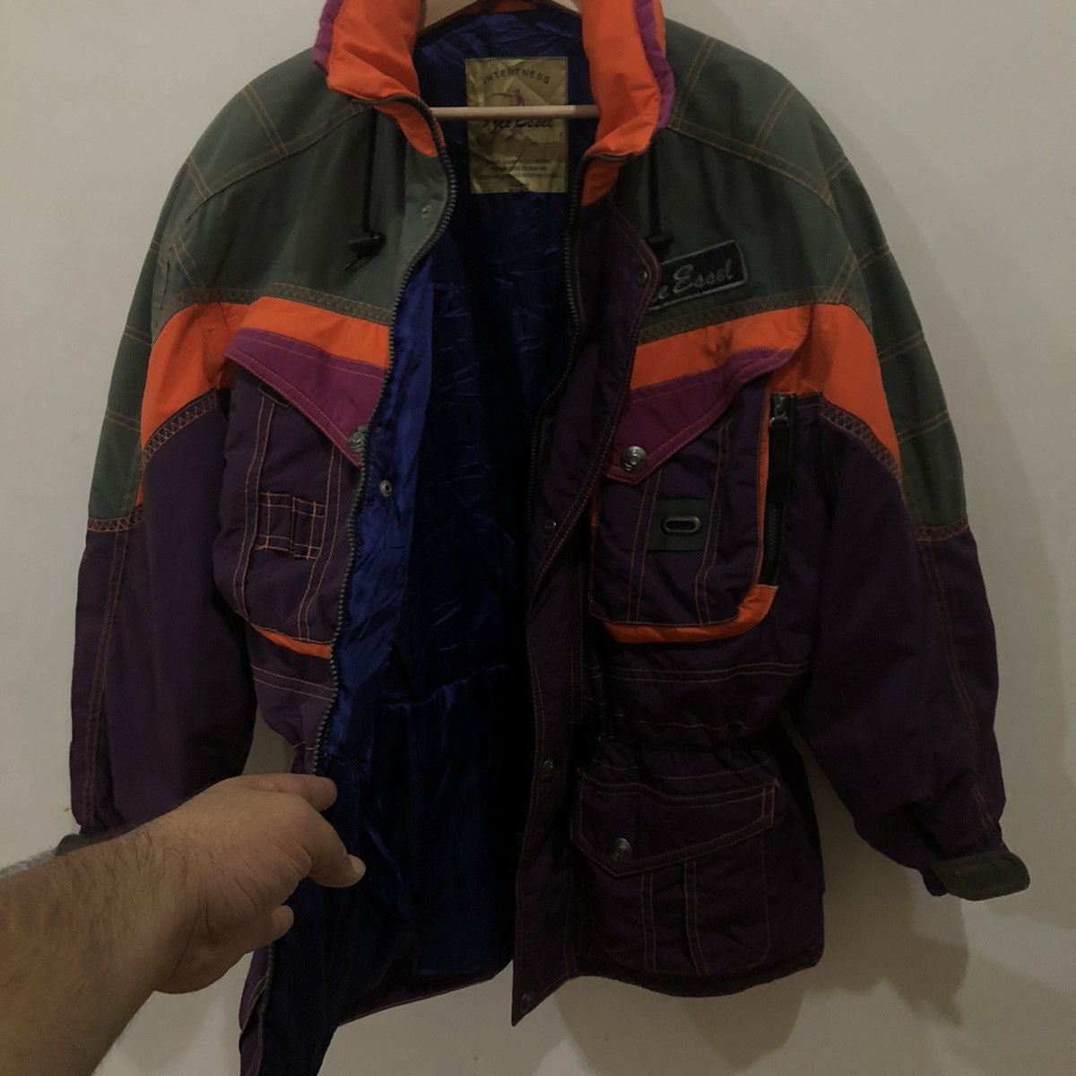 Japanese Brand Tritone Colour Free Essel Ski Jacket Size US L / EU 52-54 / 3 - 12 Thumbnail