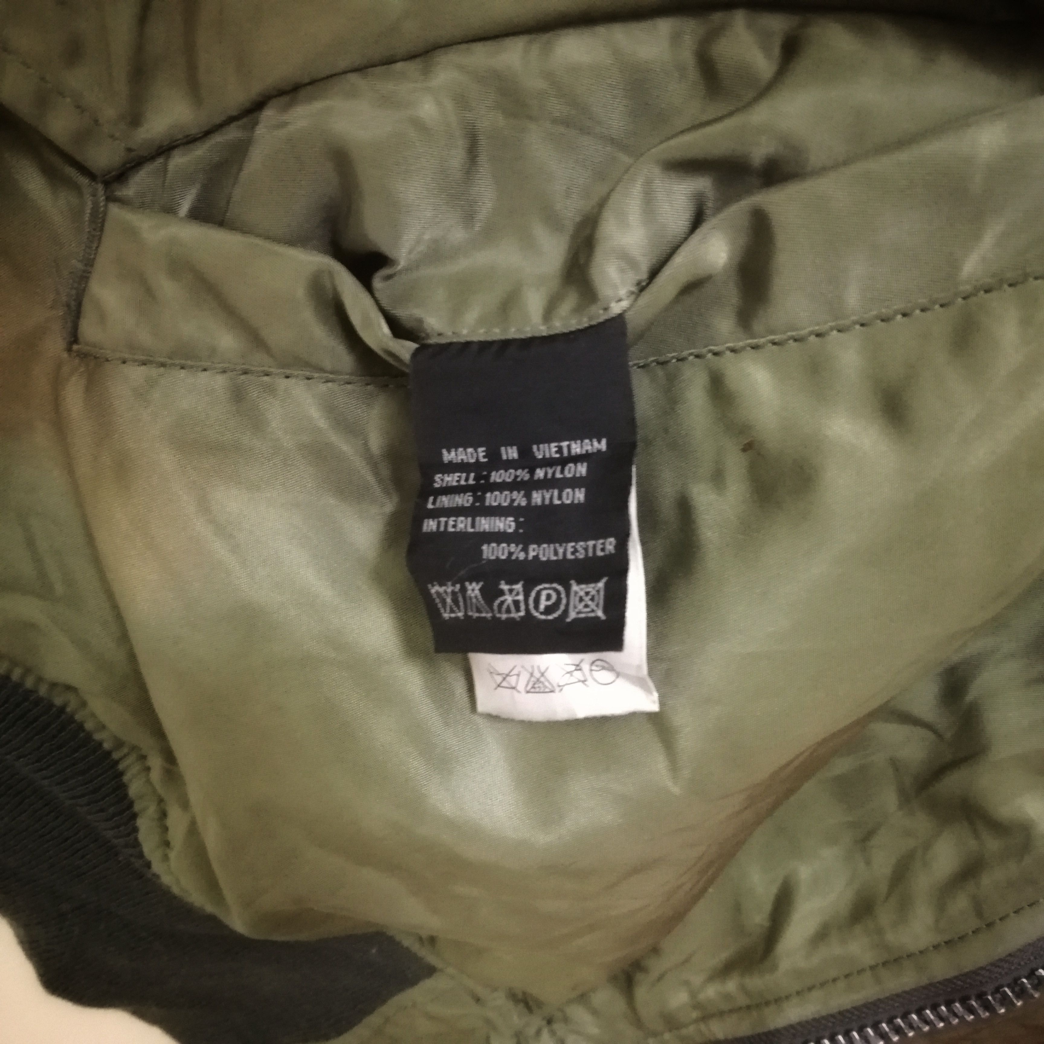 Alpha Industries × Vintage Vintage Alpha Industries Bombers Jacket Size US L / EU 52-54 / 3 - 6 Thumbnail