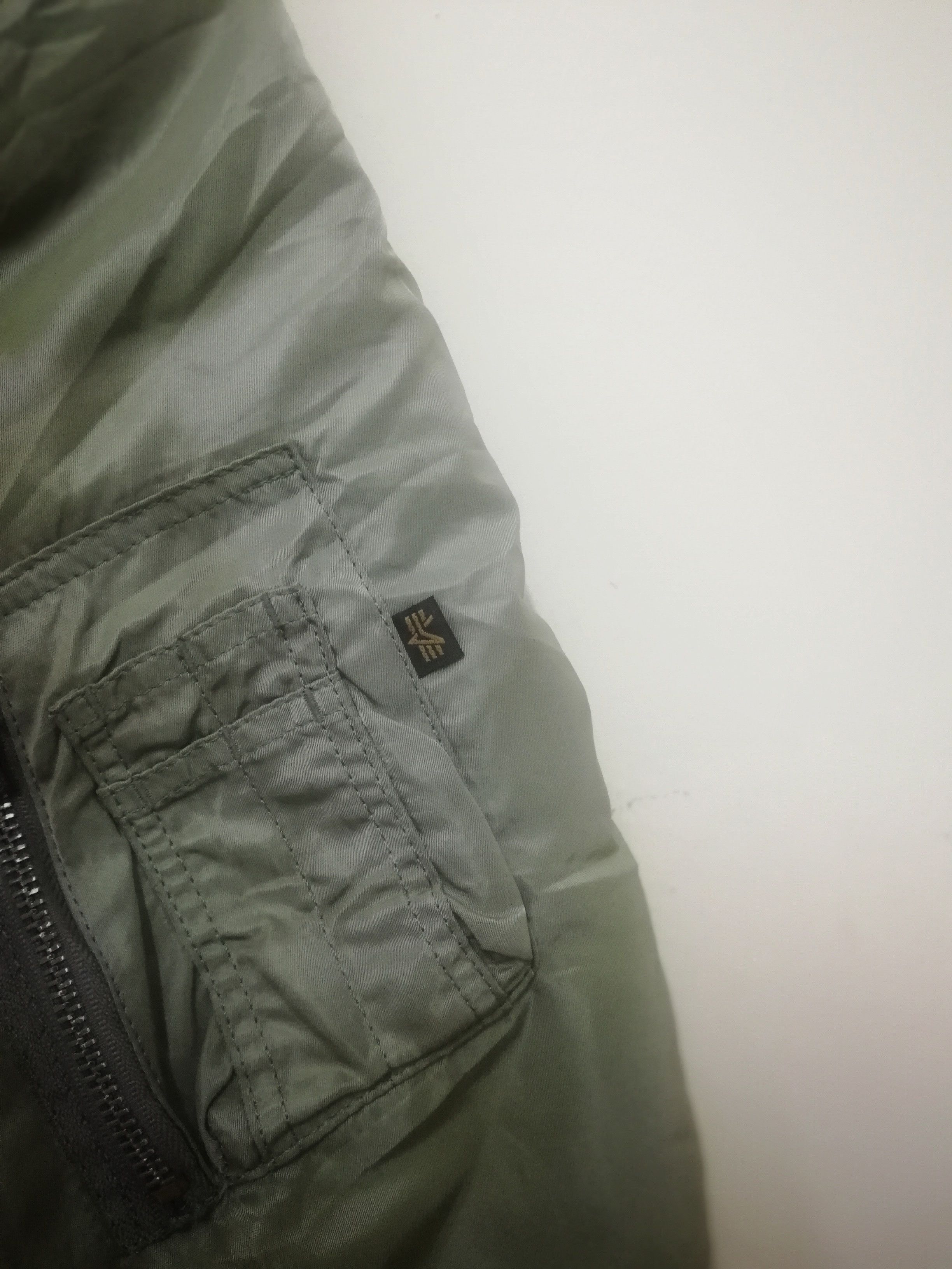 Alpha Industries × Vintage Vintage Alpha Industries Bombers Jacket Size US L / EU 52-54 / 3 - 4 Thumbnail