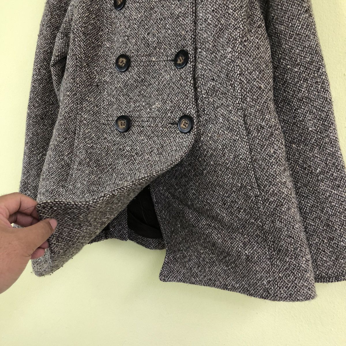Japanese Brand × Morgan Homme Wool Coat Morgan De To - 38 Size US M / EU 48-50 / 2 - 4 Thumbnail