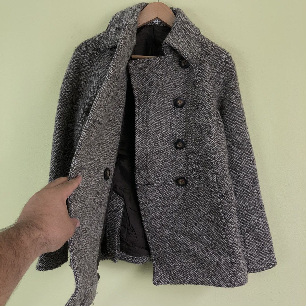 Japanese Brand × Morgan Homme Wool Coat Morgan De To - 38 Size US M / EU 48-50 / 2 - 8 Thumbnail