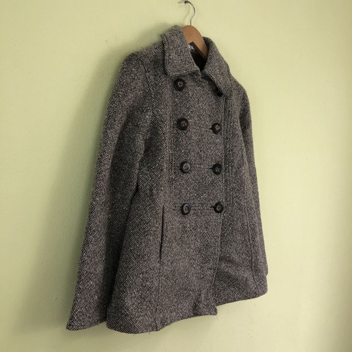 Japanese Brand × Morgan Homme Wool Coat Morgan De To - 38 Size US M / EU 48-50 / 2 - 2 Thumbnail