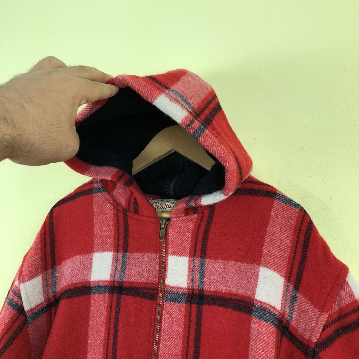 Japanese Brand Scapa of Scotland Punk Tartan Design Wool jacket Size US XL / EU 56 / 4 - 4 Thumbnail
