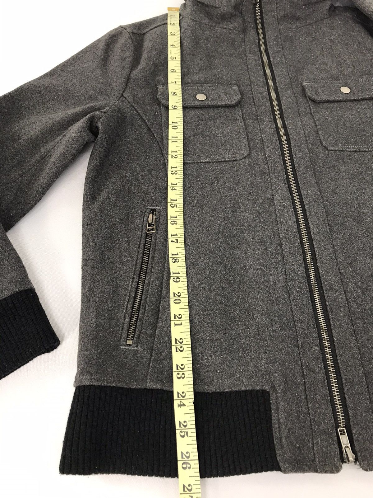 Japanese Brand Vintage Jacket Confirm Japanese Brand Heavy Wool Sleeve Size US M / EU 48-50 / 2 - 10 Thumbnail
