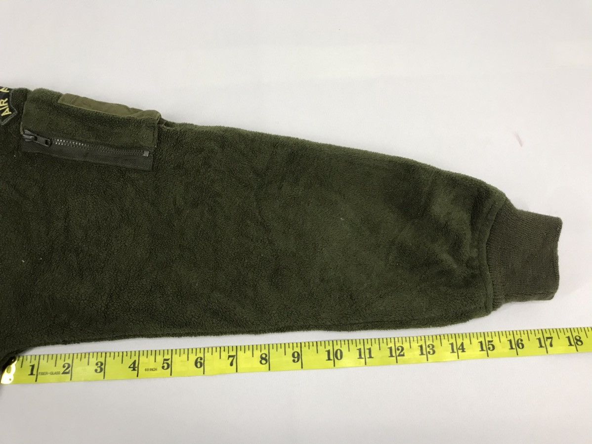 Japanese Brand Chil Mie Design Army Air Force Military Camo Fleece Jacket Size S / US 4 / IT 40 - 5 Thumbnail