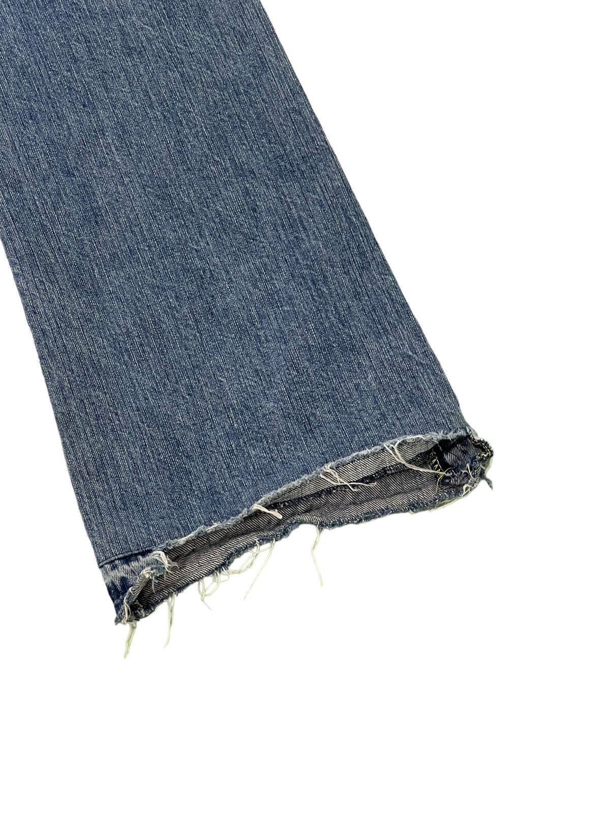 Japanese Brand Flare Jeans Chip&Pepper Distress Denim Boot Cut 5🟦 Size US 31 - 15 Thumbnail