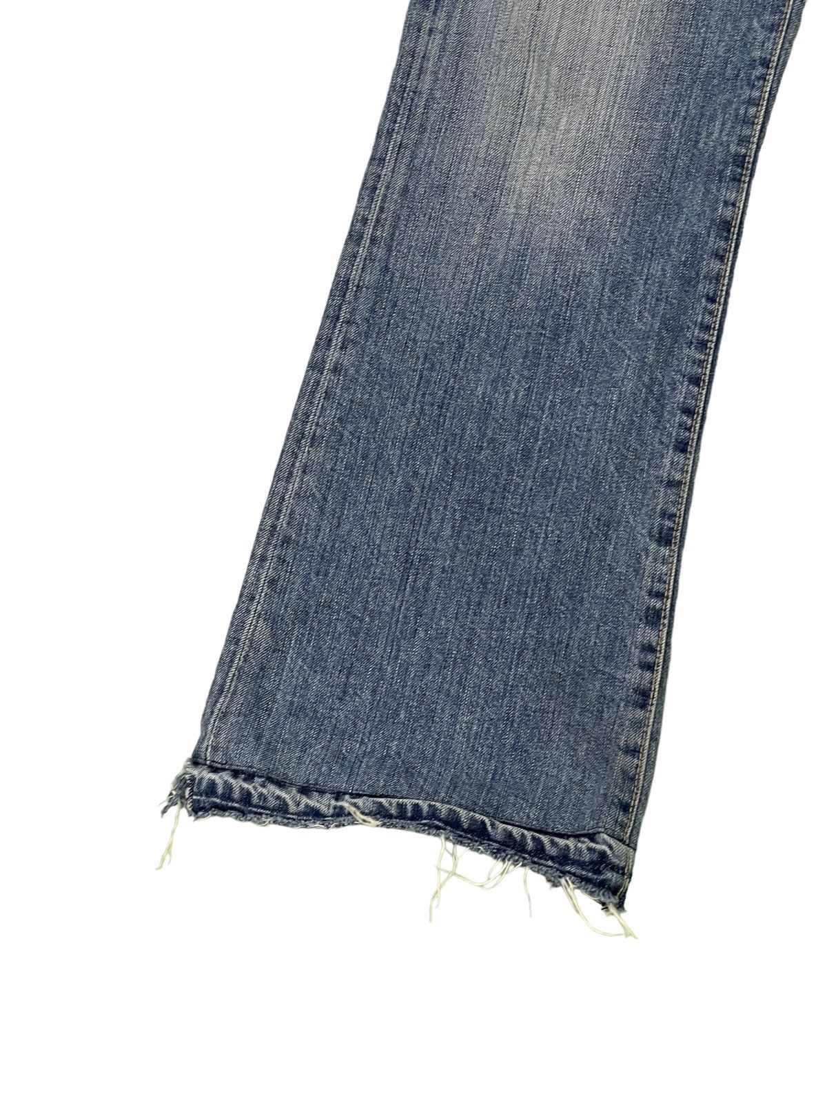 Japanese Brand Flare Jeans Chip&Pepper Distress Denim Boot Cut 5🟦 Size US 31 - 5 Thumbnail