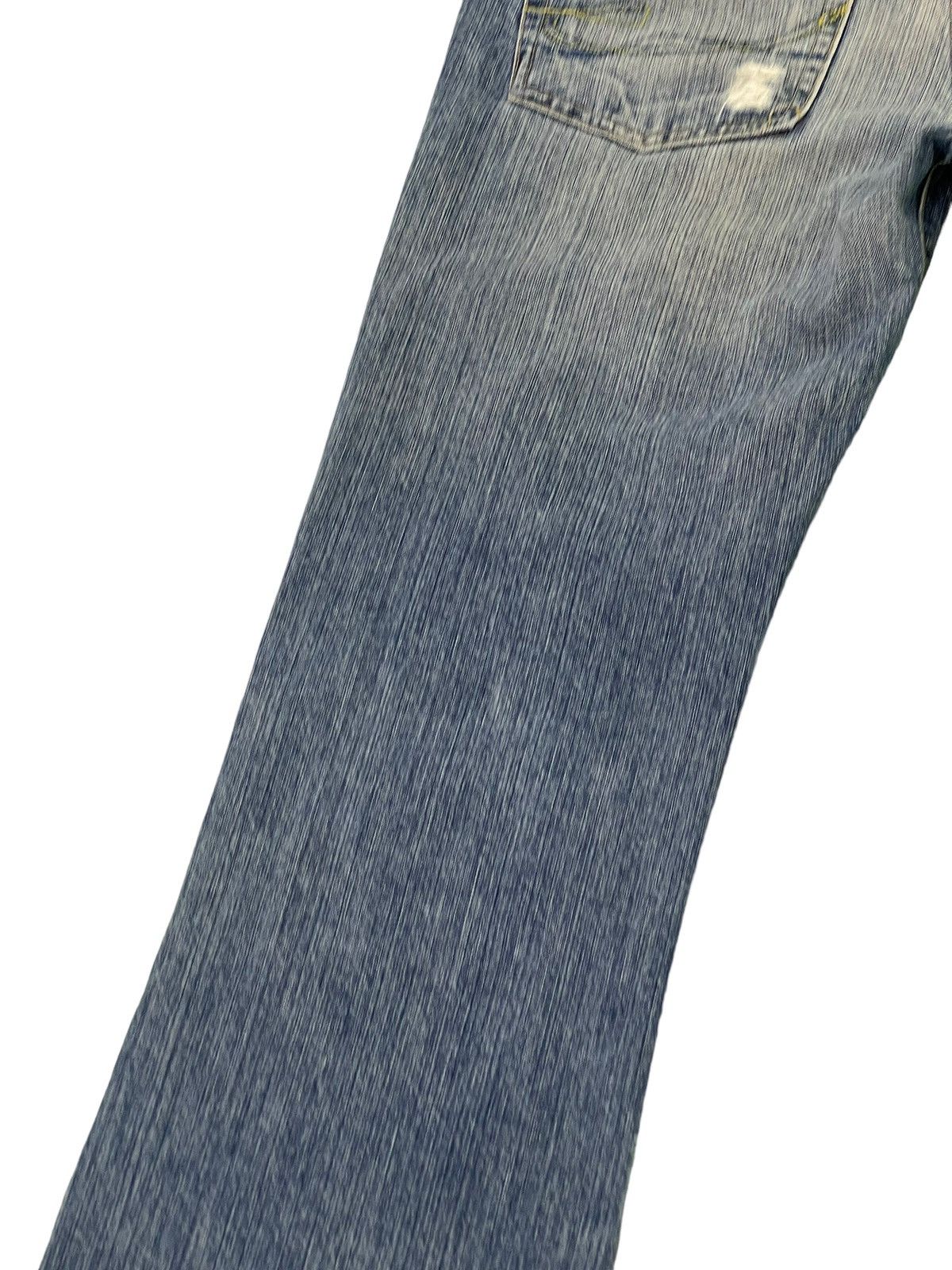 Japanese Brand Flare Jeans Chip&Pepper Distress Denim Boot Cut 5🟦 Size US 31 - 17 Thumbnail