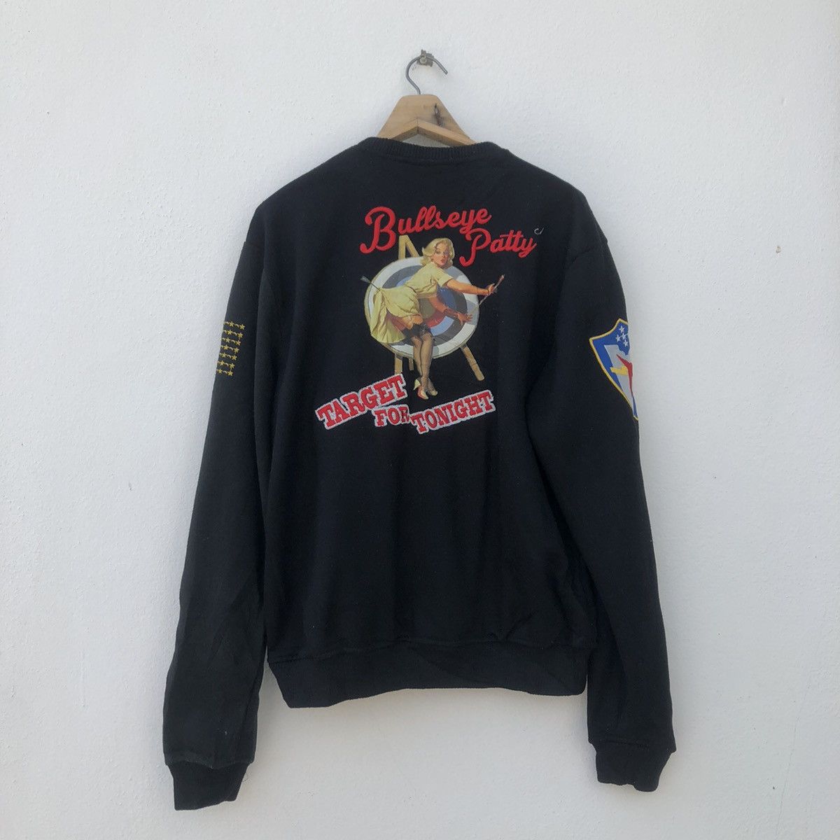 Japanese Brand Bulleye Patty Custom Sweatshirt Size US M / EU 48-50 / 2 - 2 Thumbnail