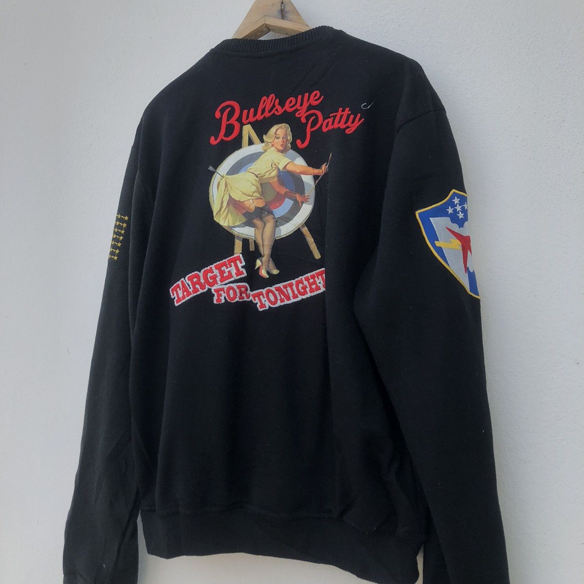 Japanese Brand Bulleye Patty Custom Sweatshirt Size US M / EU 48-50 / 2 - 9 Thumbnail