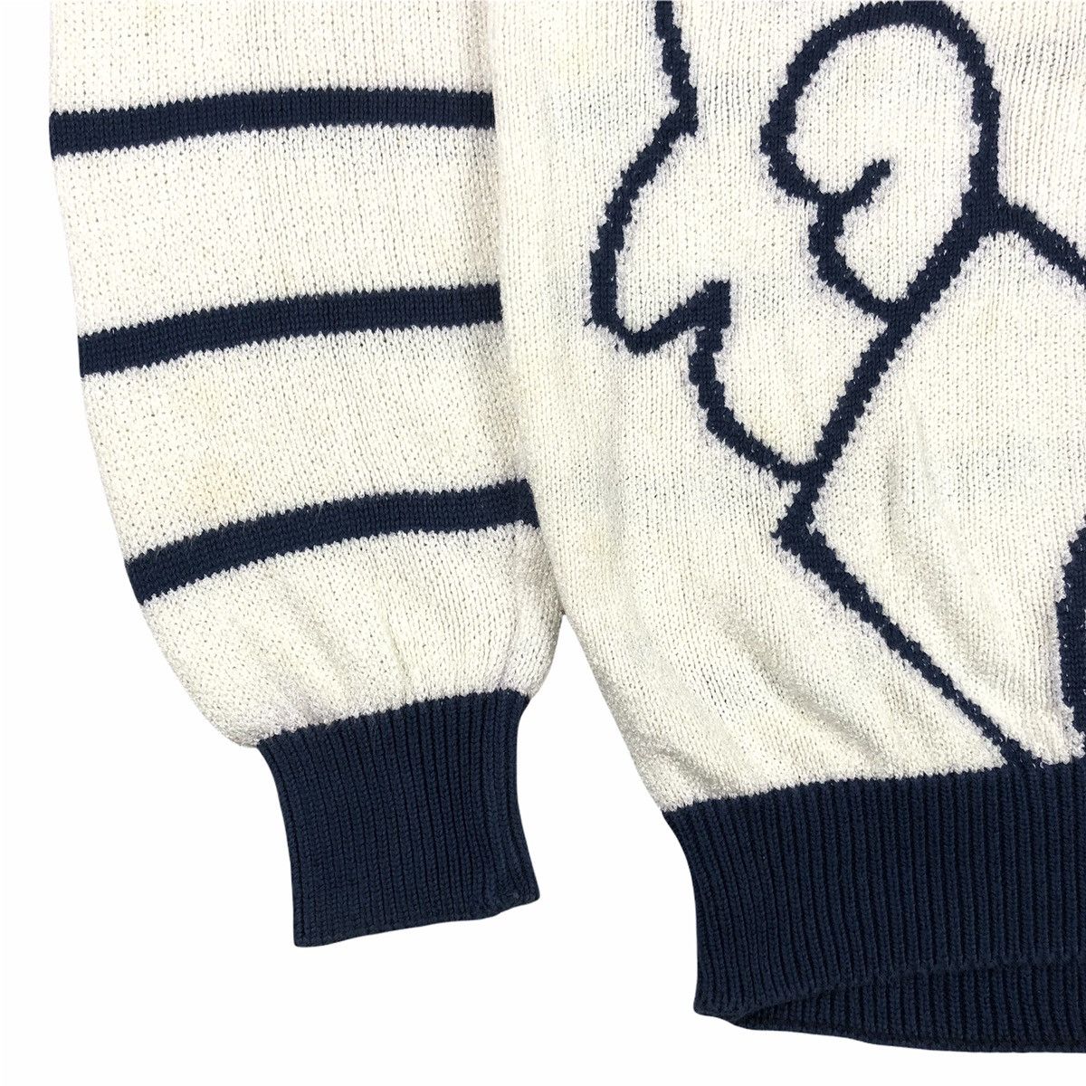 Jean Charles De Castelbajac Vintage Castelbajac ‘I Wanna Better World” Knit Sweater Size US L / EU 52-54 / 3 - 3 Thumbnail