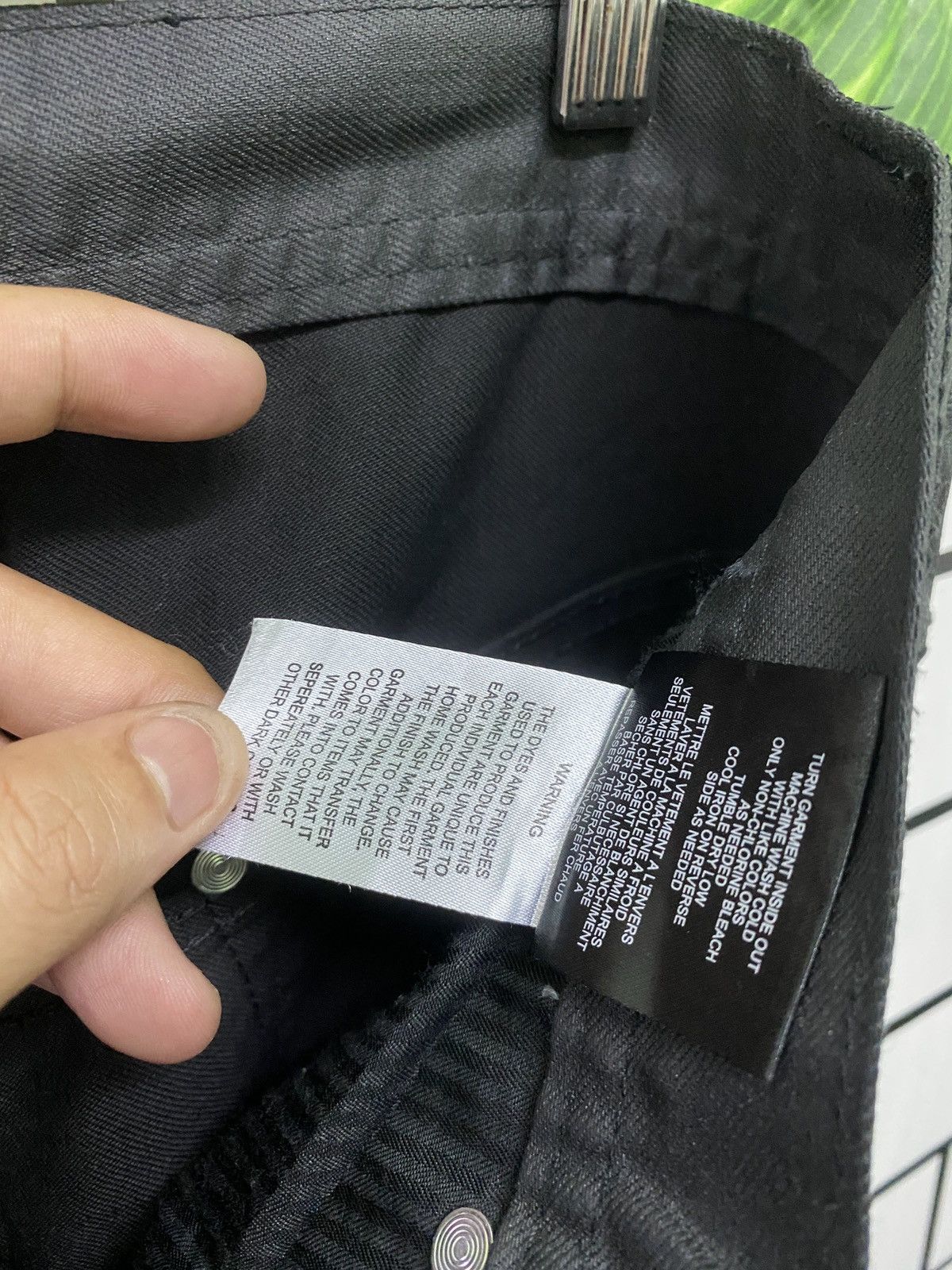 Empyre × Other EMPYRE Black Waxed Pants Size US 29 - 22 Thumbnail