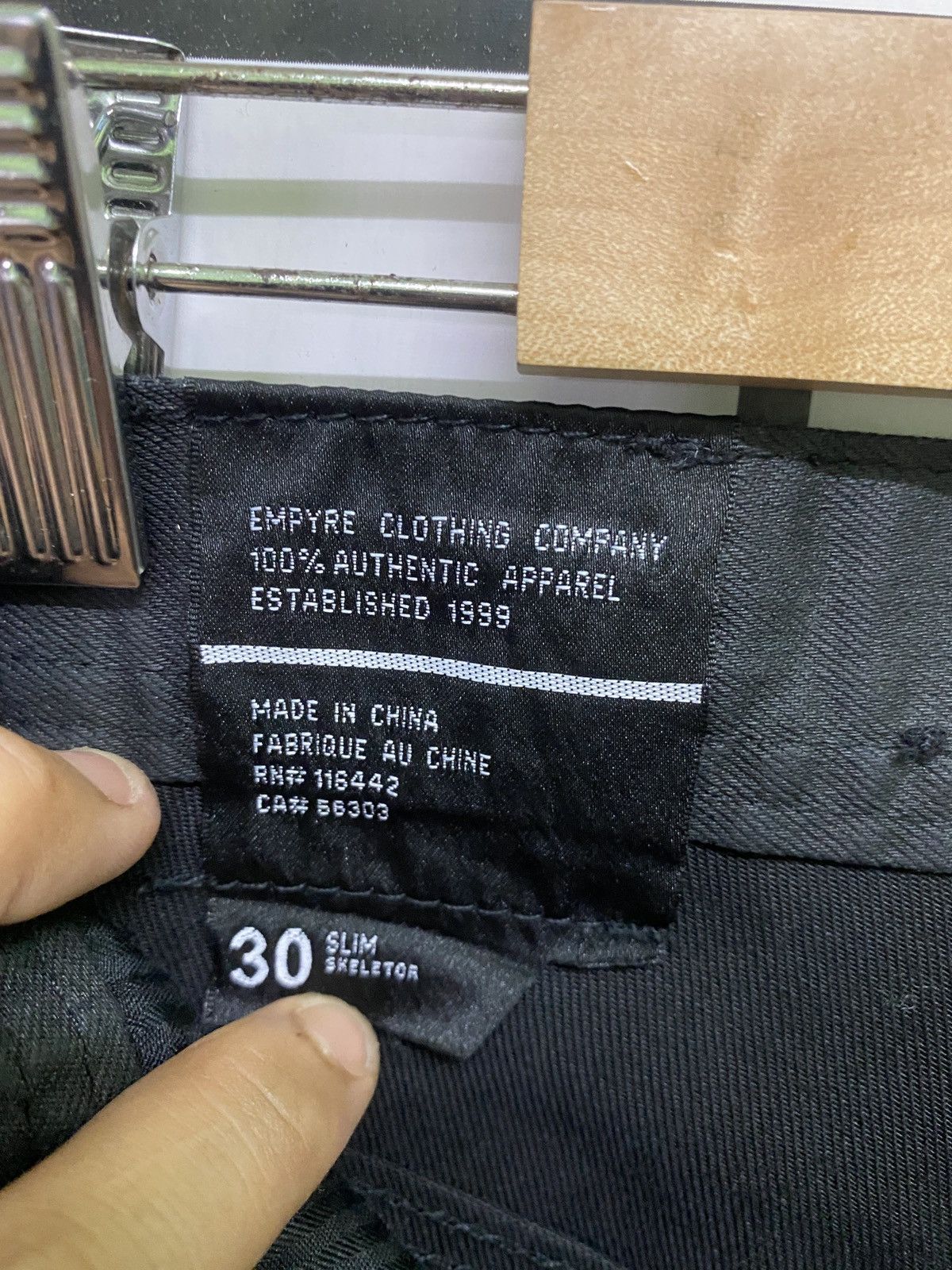 Empyre × Other EMPYRE Black Waxed Pants Size US 29 - 20 Thumbnail