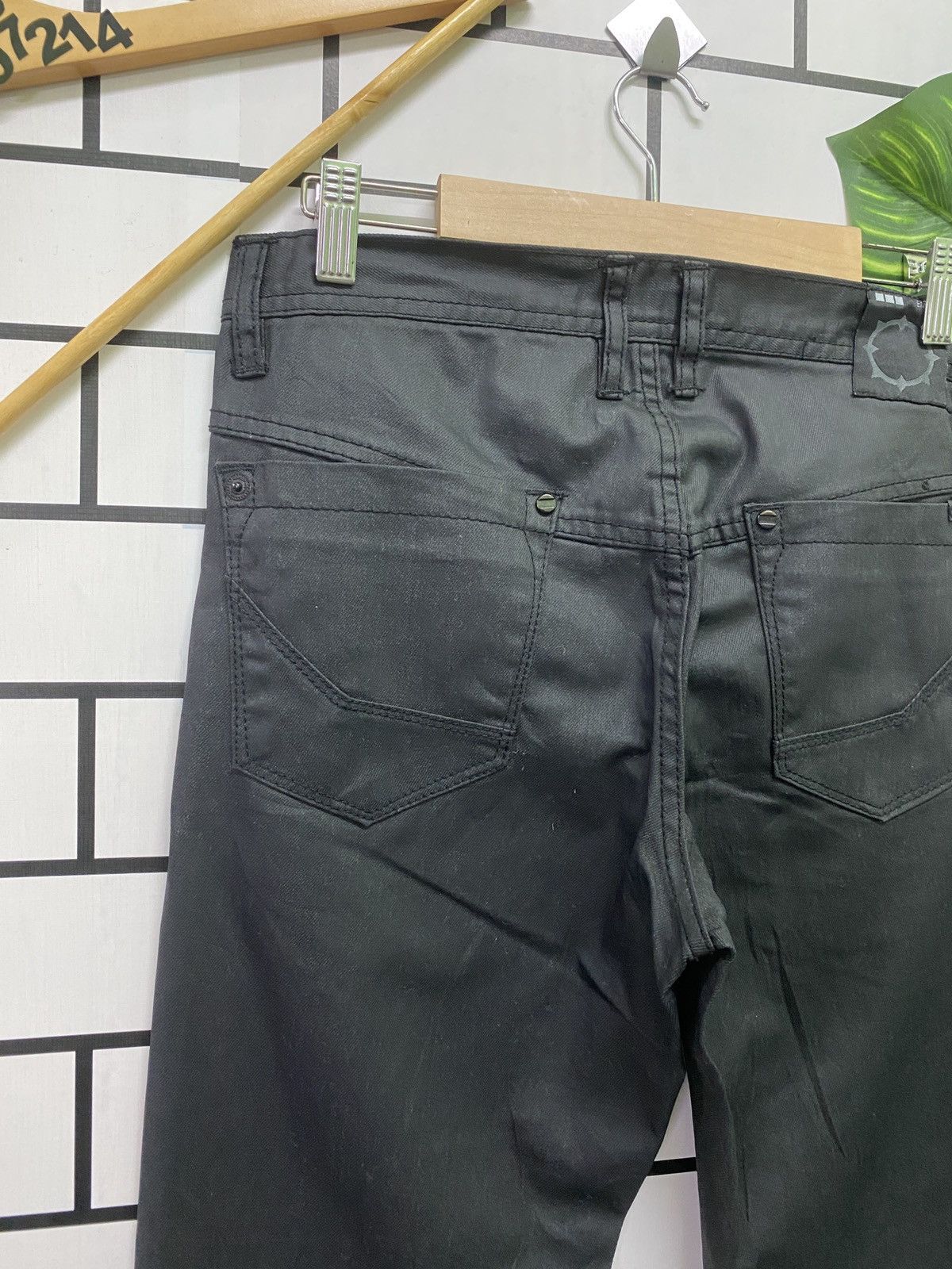 Empyre × Other EMPYRE Black Waxed Pants Size US 29 - 12 Thumbnail