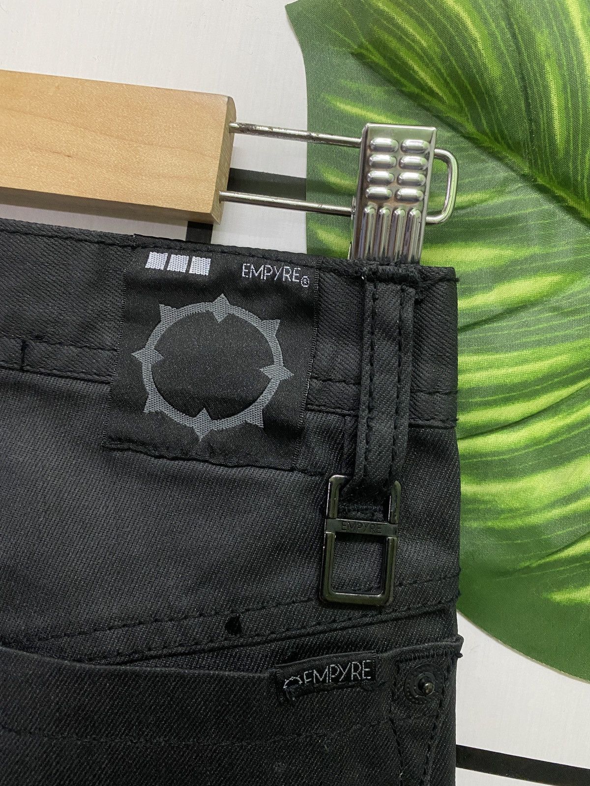 Empyre × Other EMPYRE Black Waxed Pants Size US 29 - 18 Thumbnail