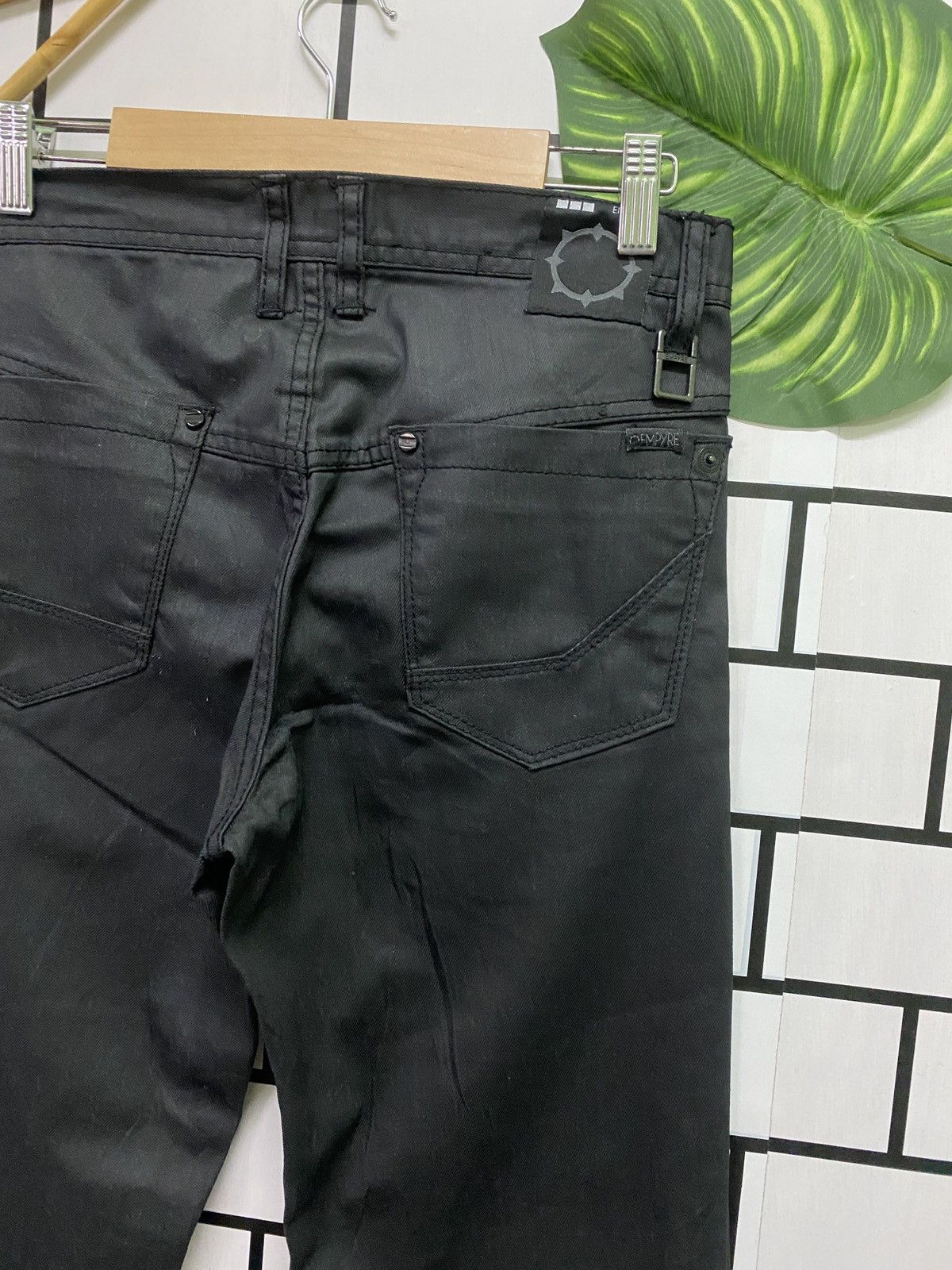Empyre × Other EMPYRE Black Waxed Pants Size US 29 - 13 Thumbnail