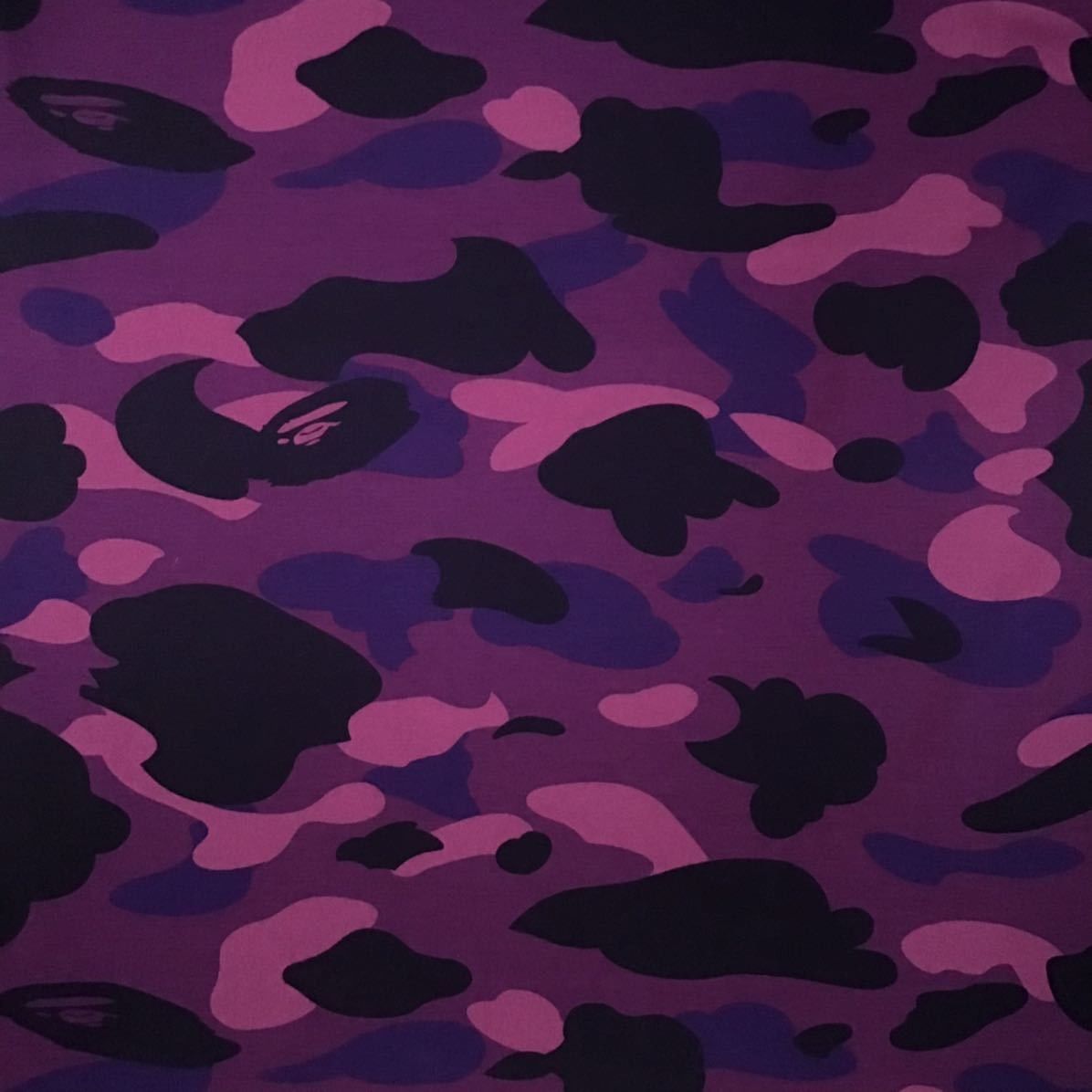 Bape BAPE purple camo BAPE logo T-shirt a bathing ape Size US M / EU 48-50 / 2 - 5 Thumbnail