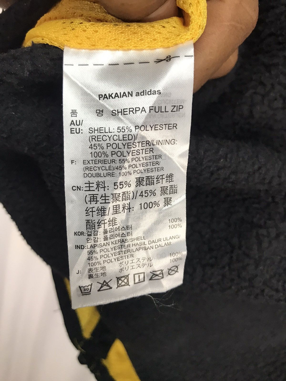 Adidas Adidas fleece zipper jacket Size US M / EU 48-50 / 2 - 4 Thumbnail
