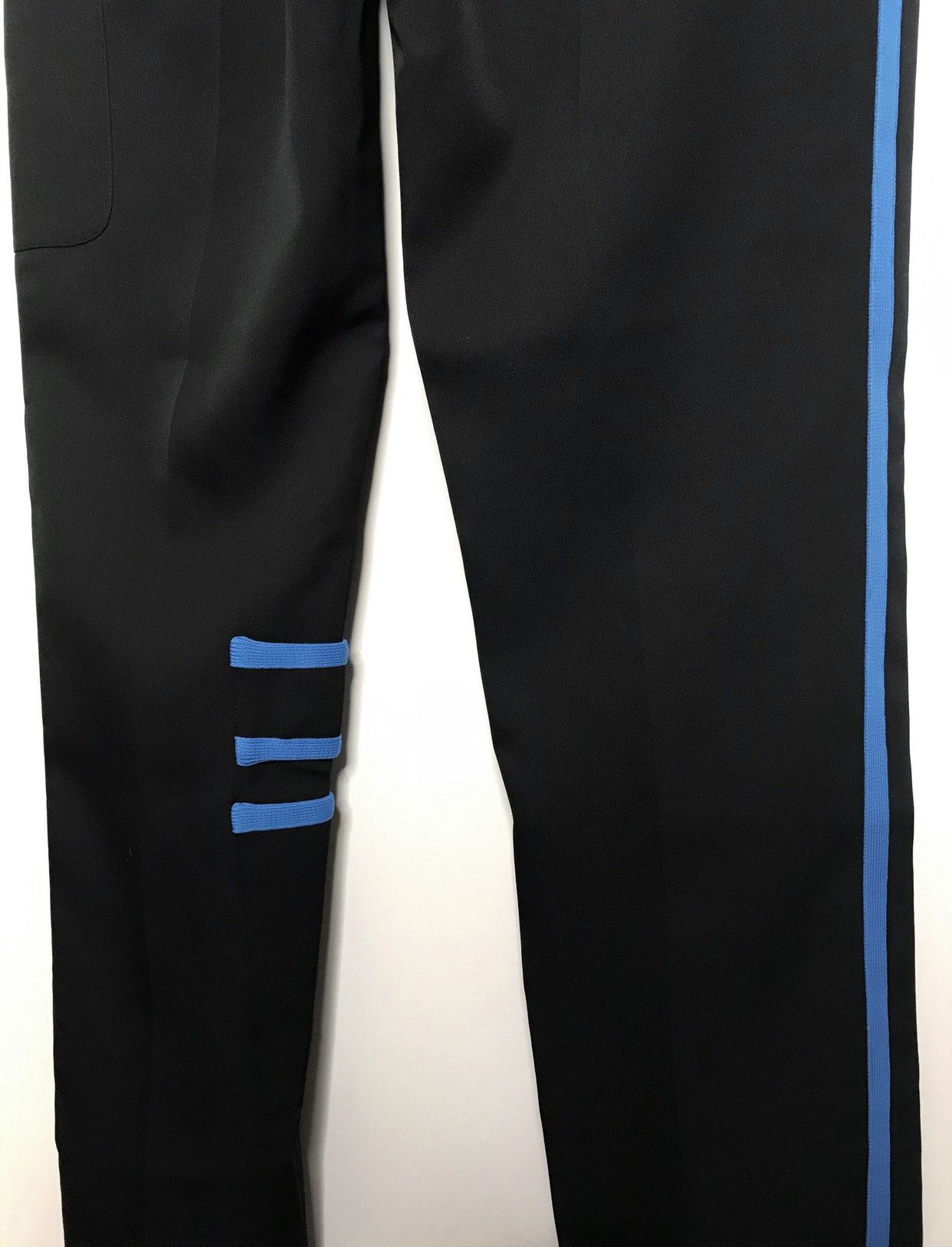 Calvin Klein 205W39NYC × Raf Simons CalvinKlein205W39NYC Wool Contrast Pleated Trousers Size US 30 / EU 46 - 8 Thumbnail