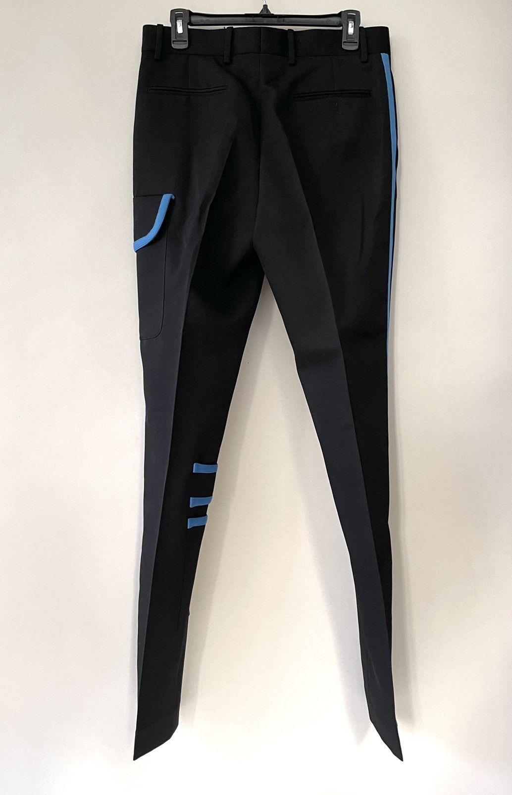 Calvin Klein 205W39NYC × Raf Simons CalvinKlein205W39NYC Wool Contrast Pleated Trousers Size US 30 / EU 46 - 7 Thumbnail