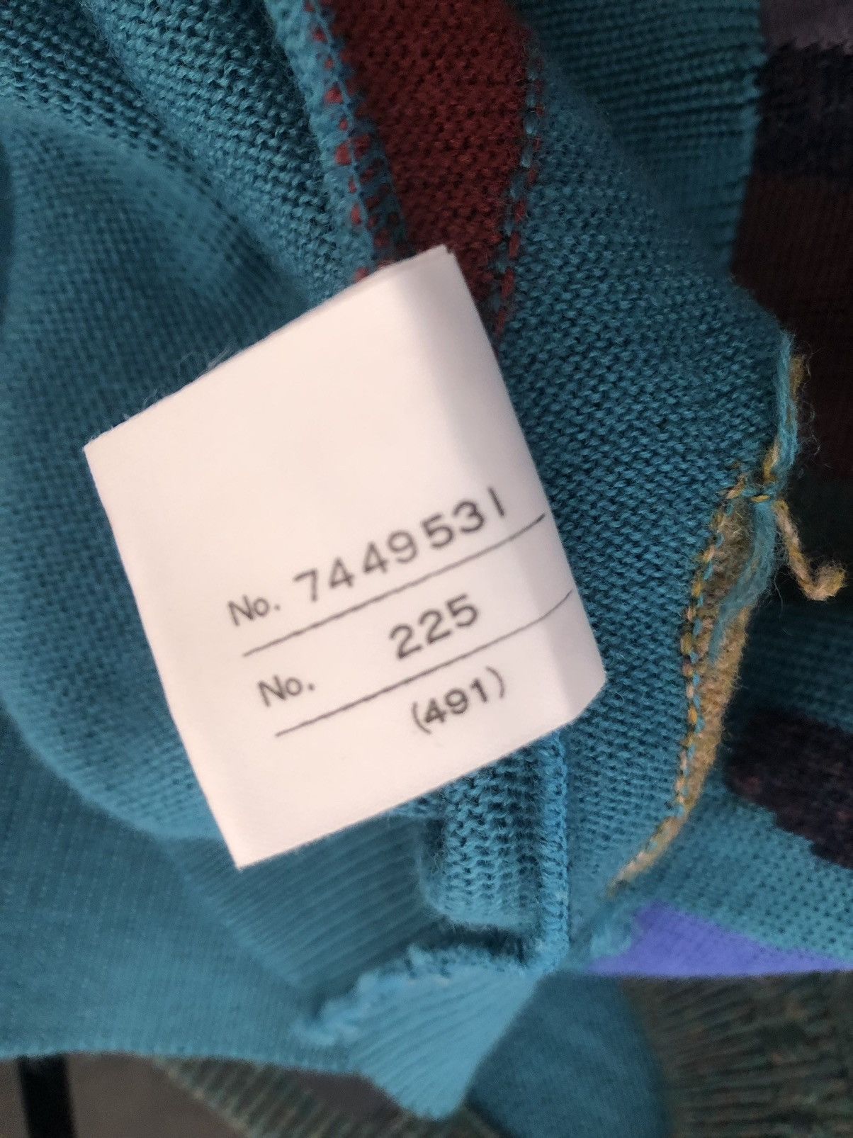 Jean-Louis Scherrer Vintage Jean-Louis Scherrer Psychedelic Art Wool Sweater Size US L / EU 52-54 / 3 - 17 Thumbnail