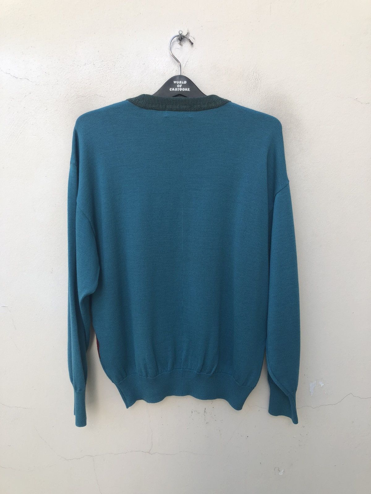 Jean-Louis Scherrer Vintage Jean-Louis Scherrer Psychedelic Art Wool Sweater Size US L / EU 52-54 / 3 - 13 Thumbnail