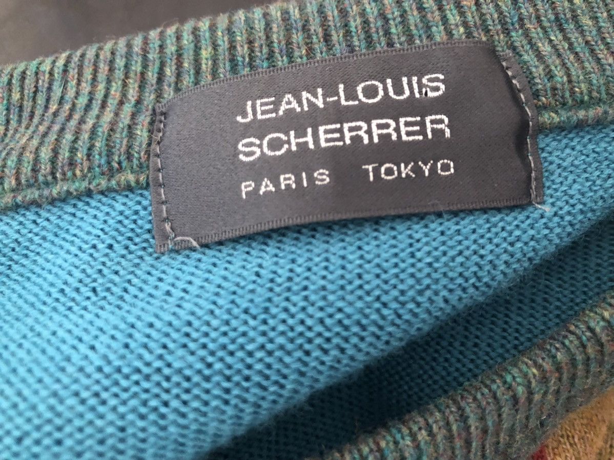 Jean-Louis Scherrer Vintage Jean-Louis Scherrer Psychedelic Art Wool Sweater Size US L / EU 52-54 / 3 - 15 Thumbnail