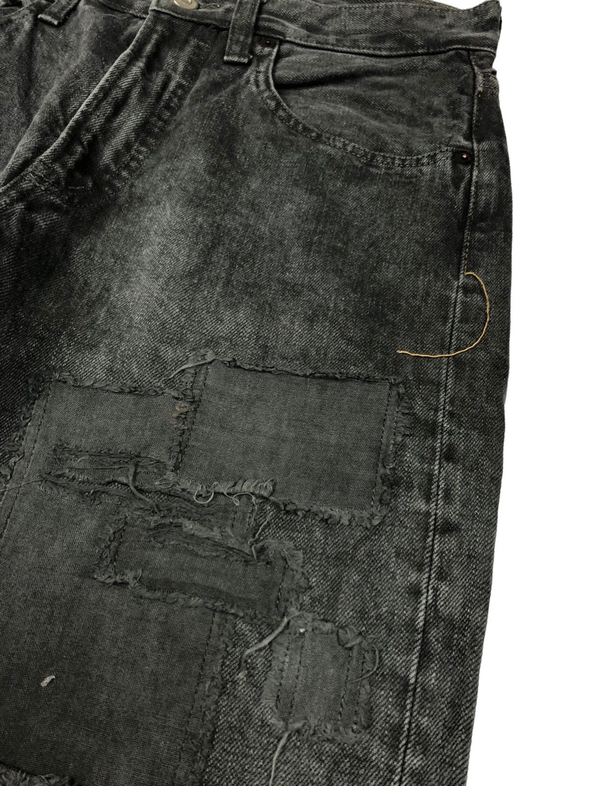 Johnbull Johnbull 🇯🇵 Distressed Rebuild Denim Undercover Inspired Size US 30 / EU 46 - 8 Thumbnail