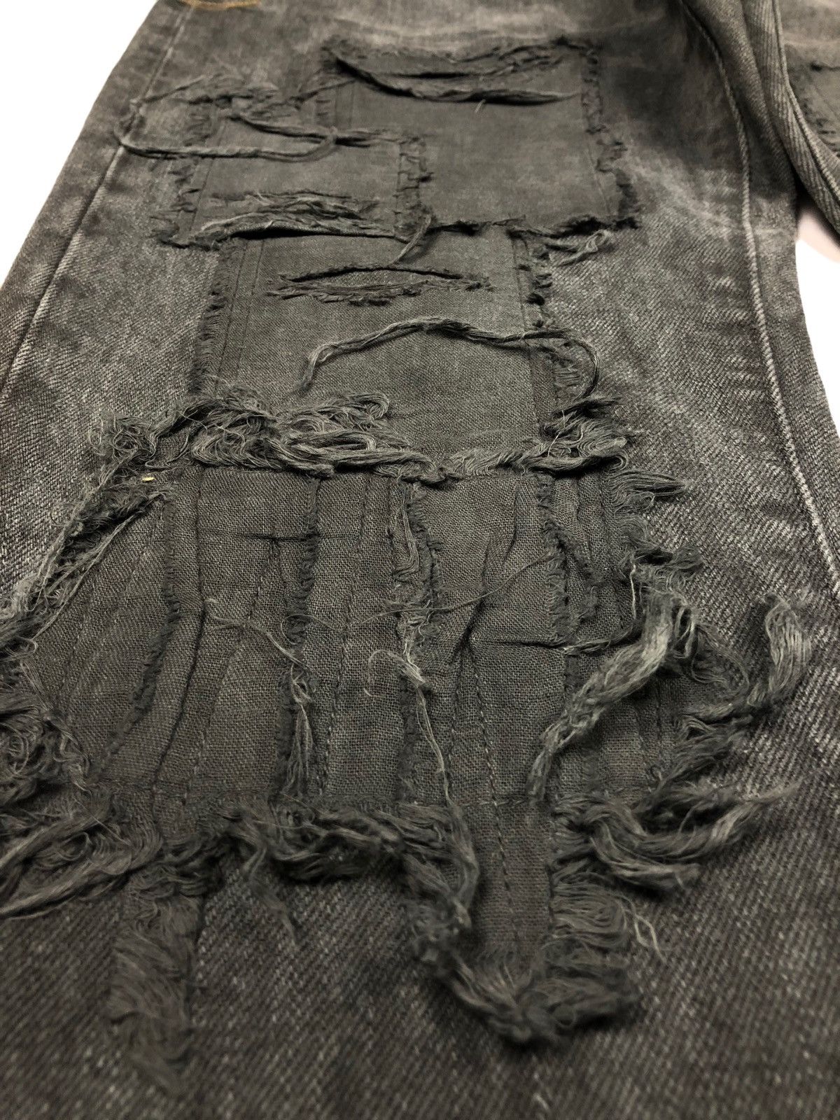 Johnbull Johnbull 🇯🇵 Distressed Rebuild Denim Undercover Inspired Size US 30 / EU 46 - 7 Thumbnail
