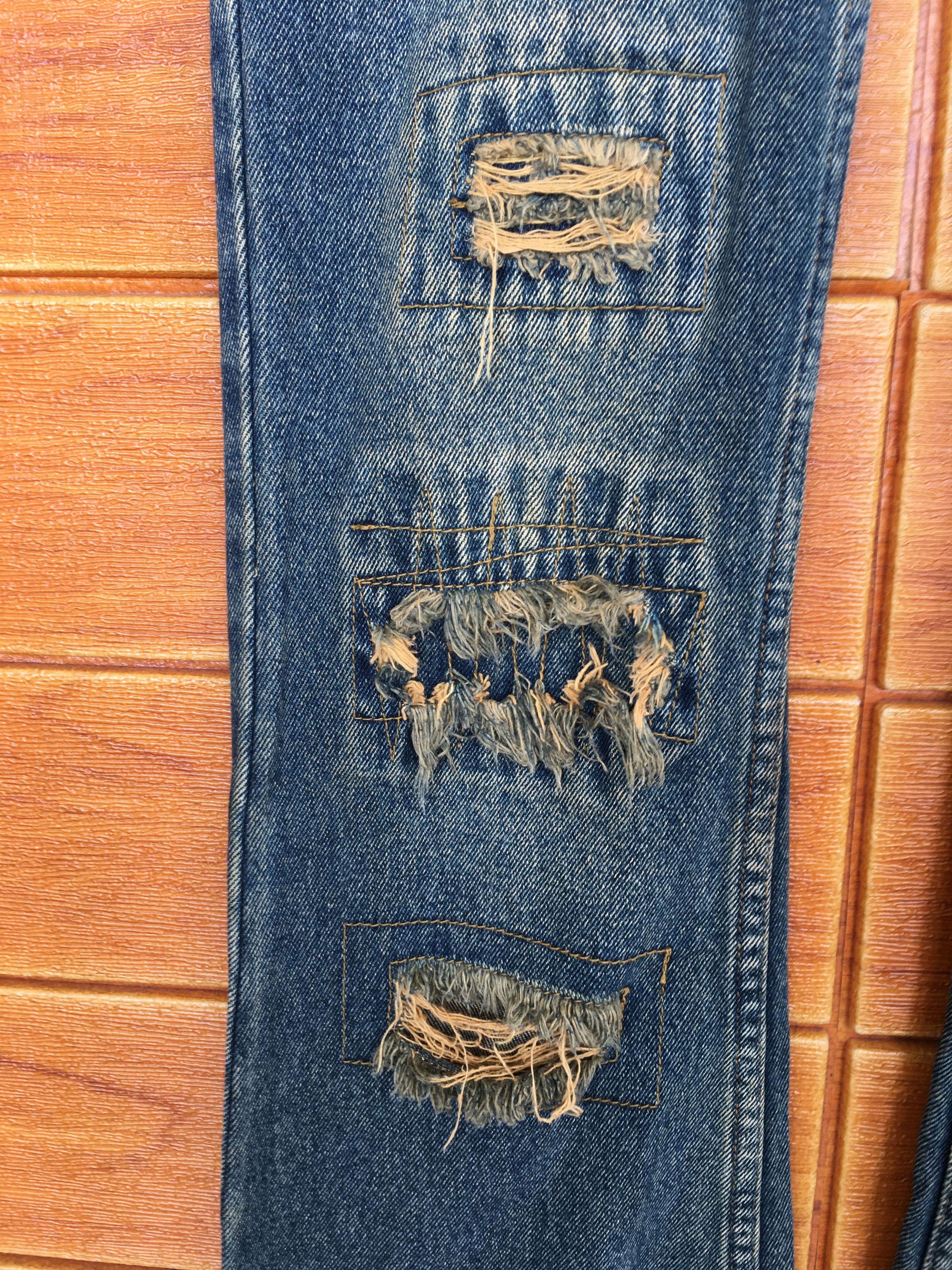 Tornado Mart Flare Jeans Mouth Valley Rusty Distressed Boot Cut Size US 28 / EU 44 - 5 Thumbnail