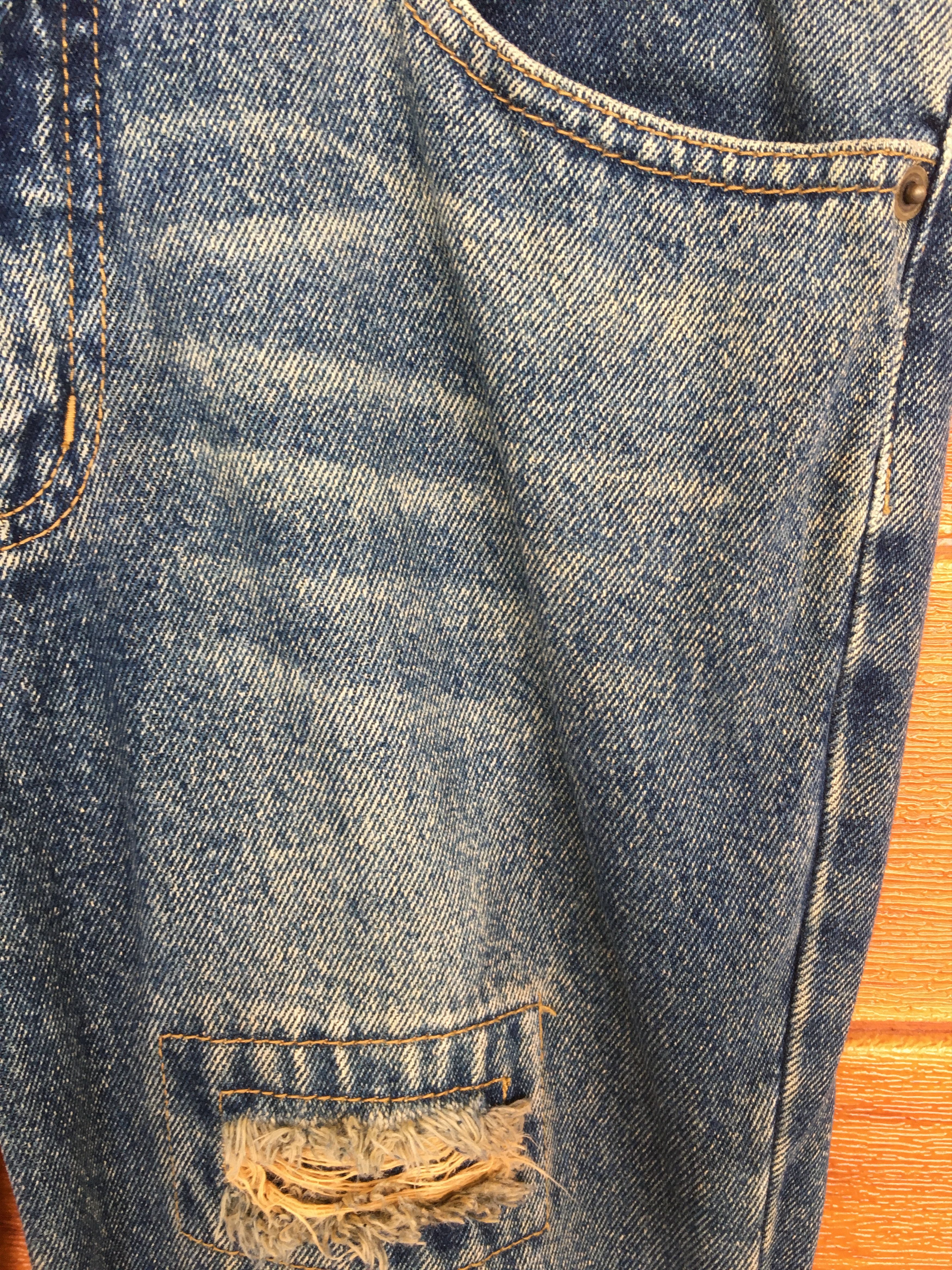 Tornado Mart Flare Jeans Mouth Valley Rusty Distressed Boot Cut Size US 28 / EU 44 - 12 Thumbnail