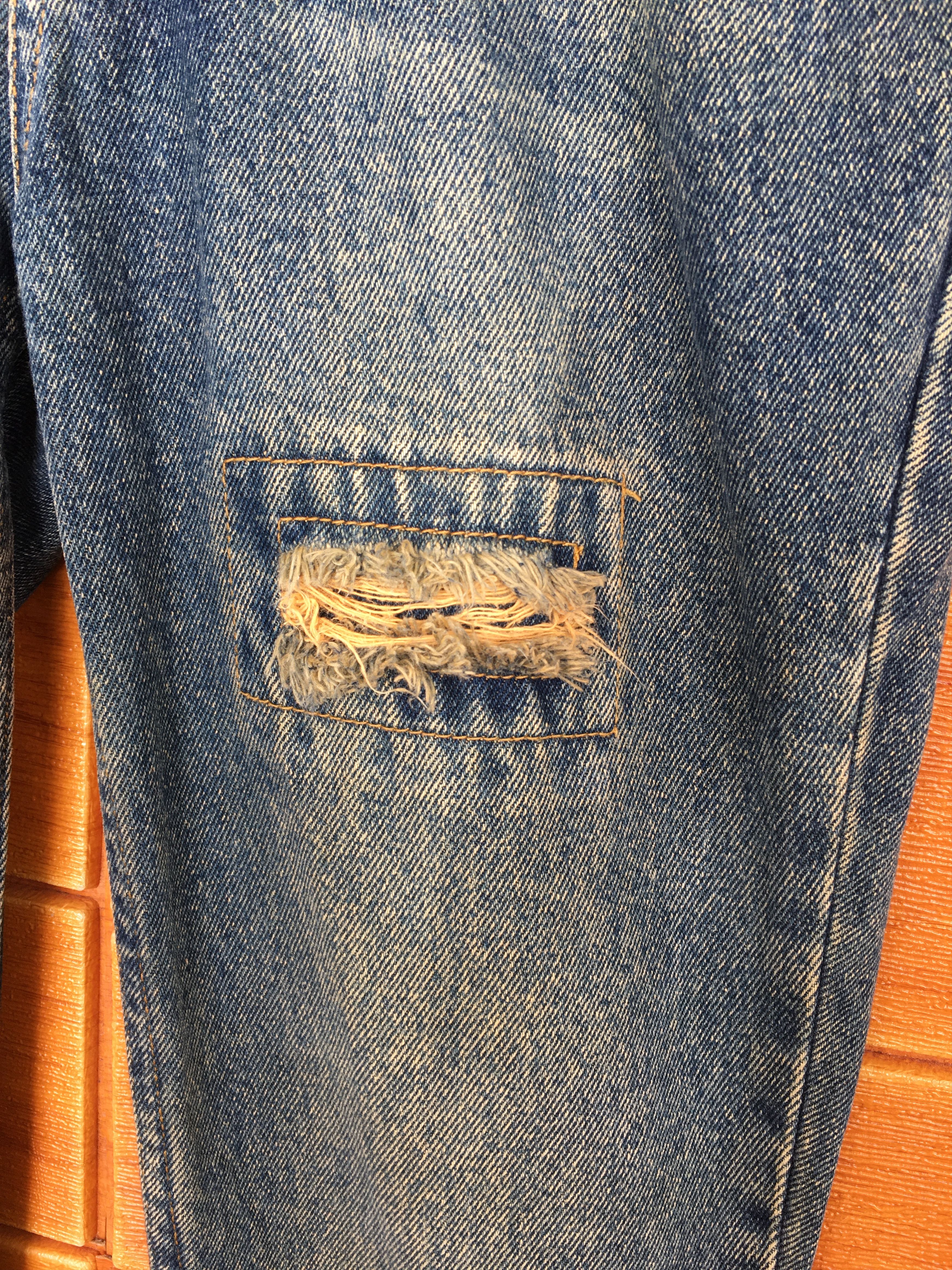 Tornado Mart Flare Jeans Mouth Valley Rusty Distressed Boot Cut Size US 28 / EU 44 - 4 Thumbnail