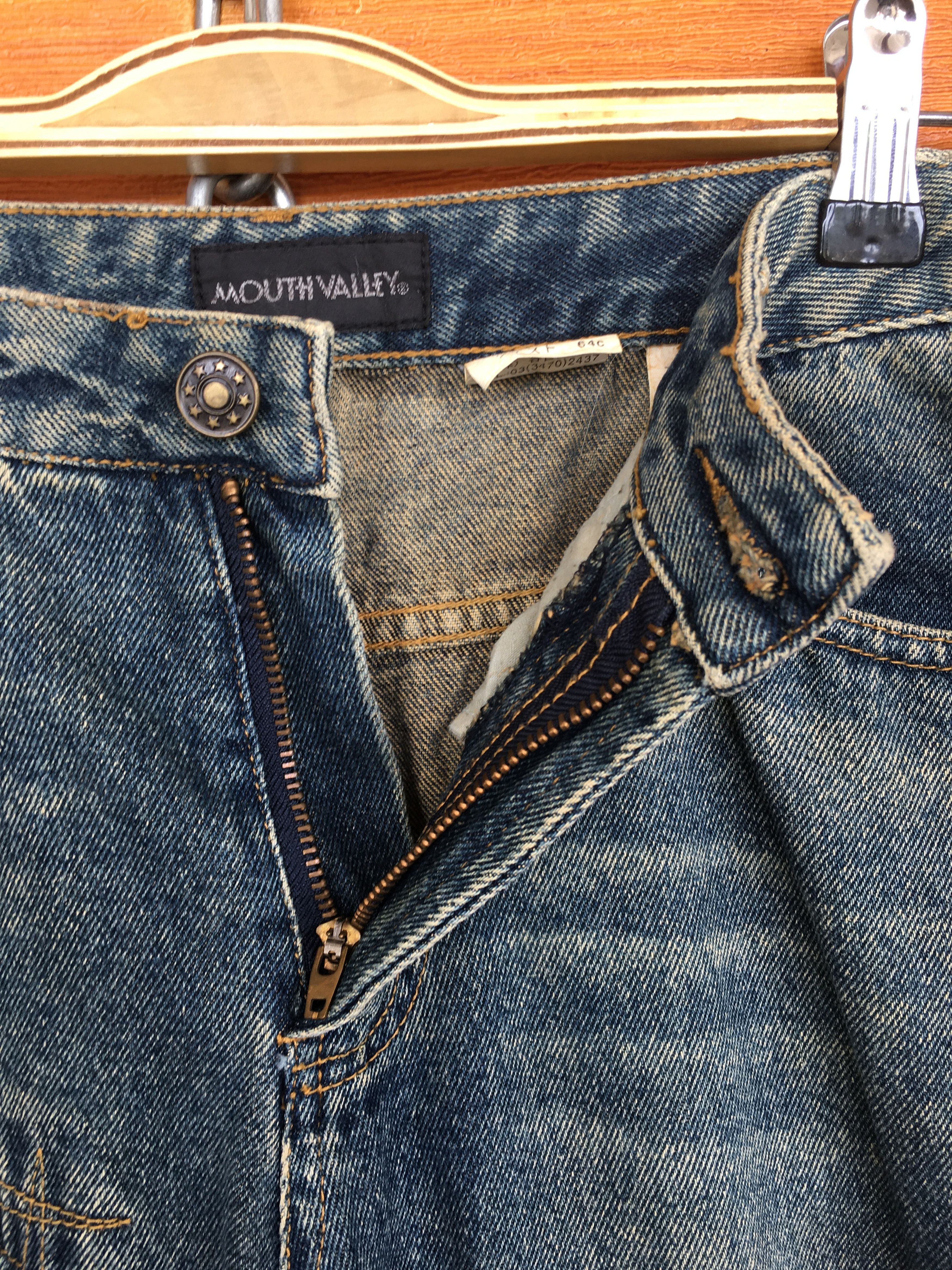 Tornado Mart Flare Jeans Mouth Valley Rusty Distressed Boot Cut Size US 28 / EU 44 - 18 Thumbnail