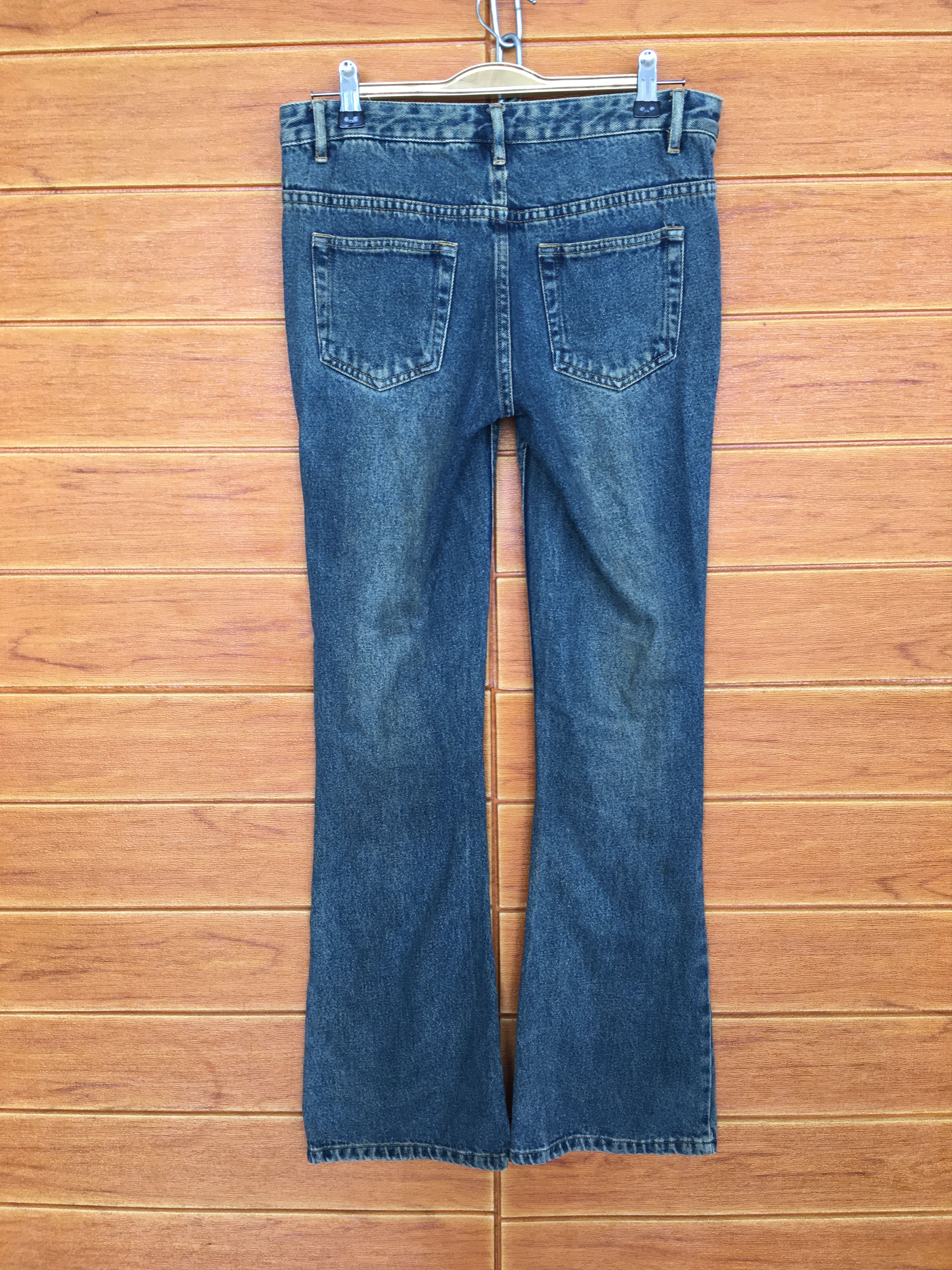 Tornado Mart Flare Jeans Mouth Valley Rusty Distressed Boot Cut Size US 28 / EU 44 - 13 Thumbnail